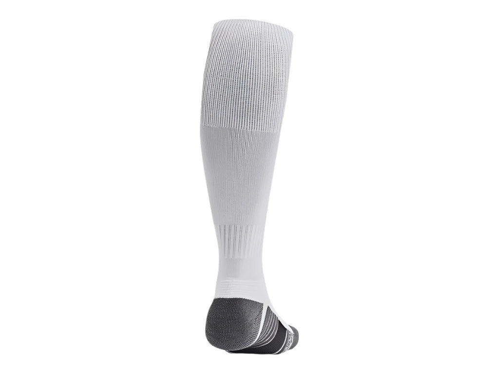 Under Armour Magnetico Cushioned Grip Sock (White) - 1387084-100