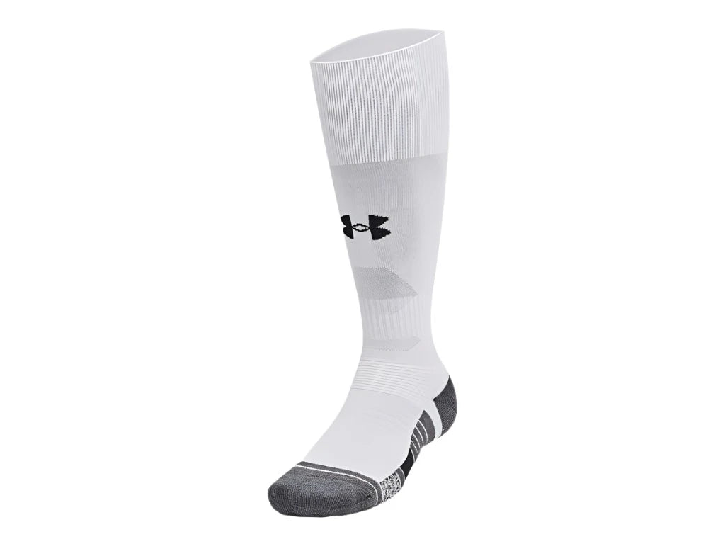 Under Armour Magnetico Cushioned Grip Sock (White) - 1387084-100