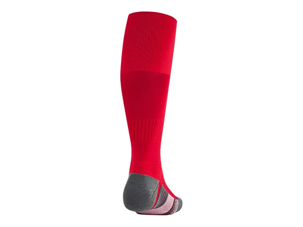 Under Armour Magnetico Cushioned Grip Sock (Red) - 1387084-600