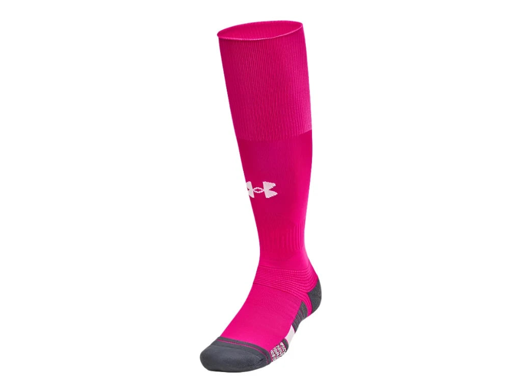 Under Armour Magnetico Cushioned Grip Sock (Pink) - 1387084-654
