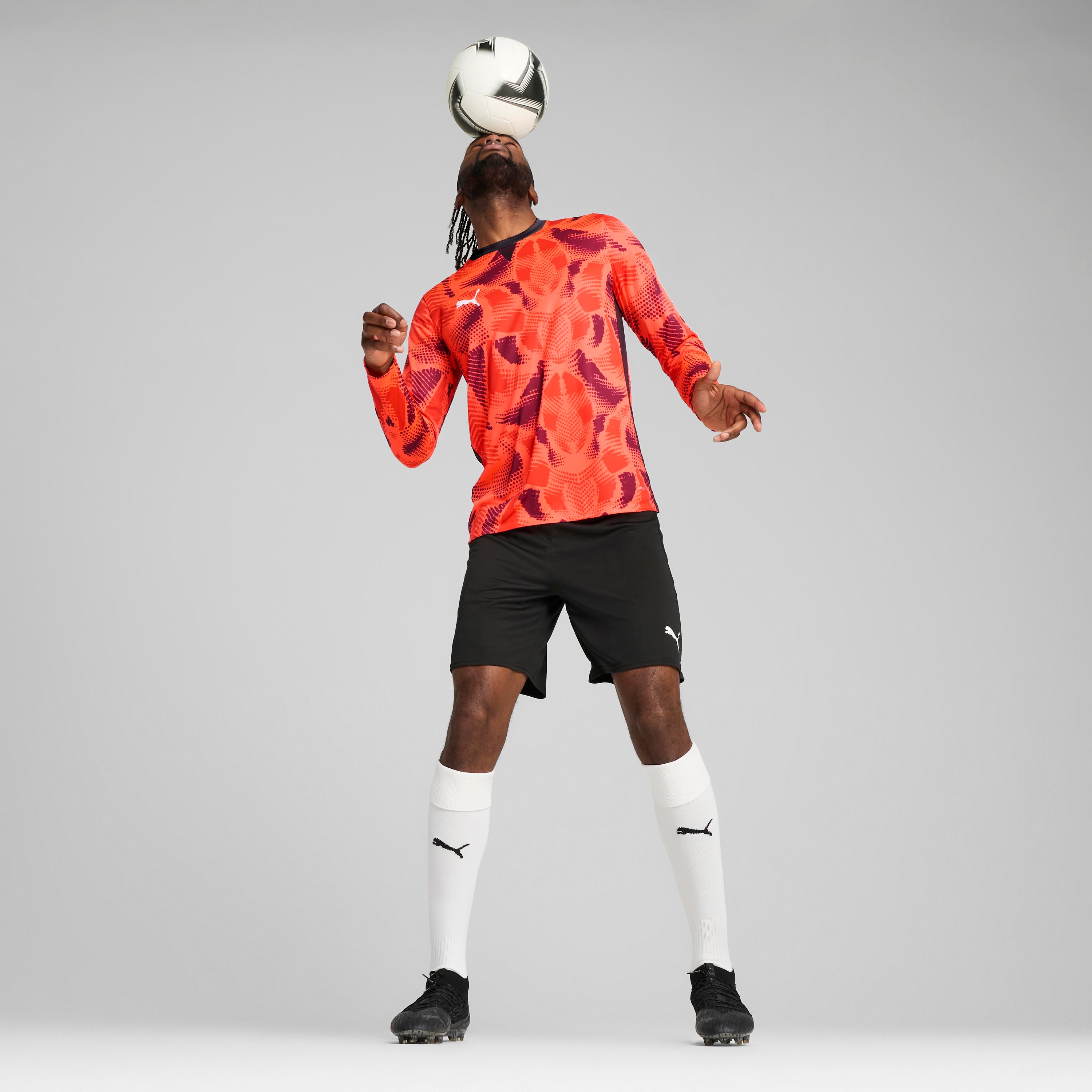 Puma TeamTarget Goalkeeper LS Jersey - 706519 01 (Orange/Black)