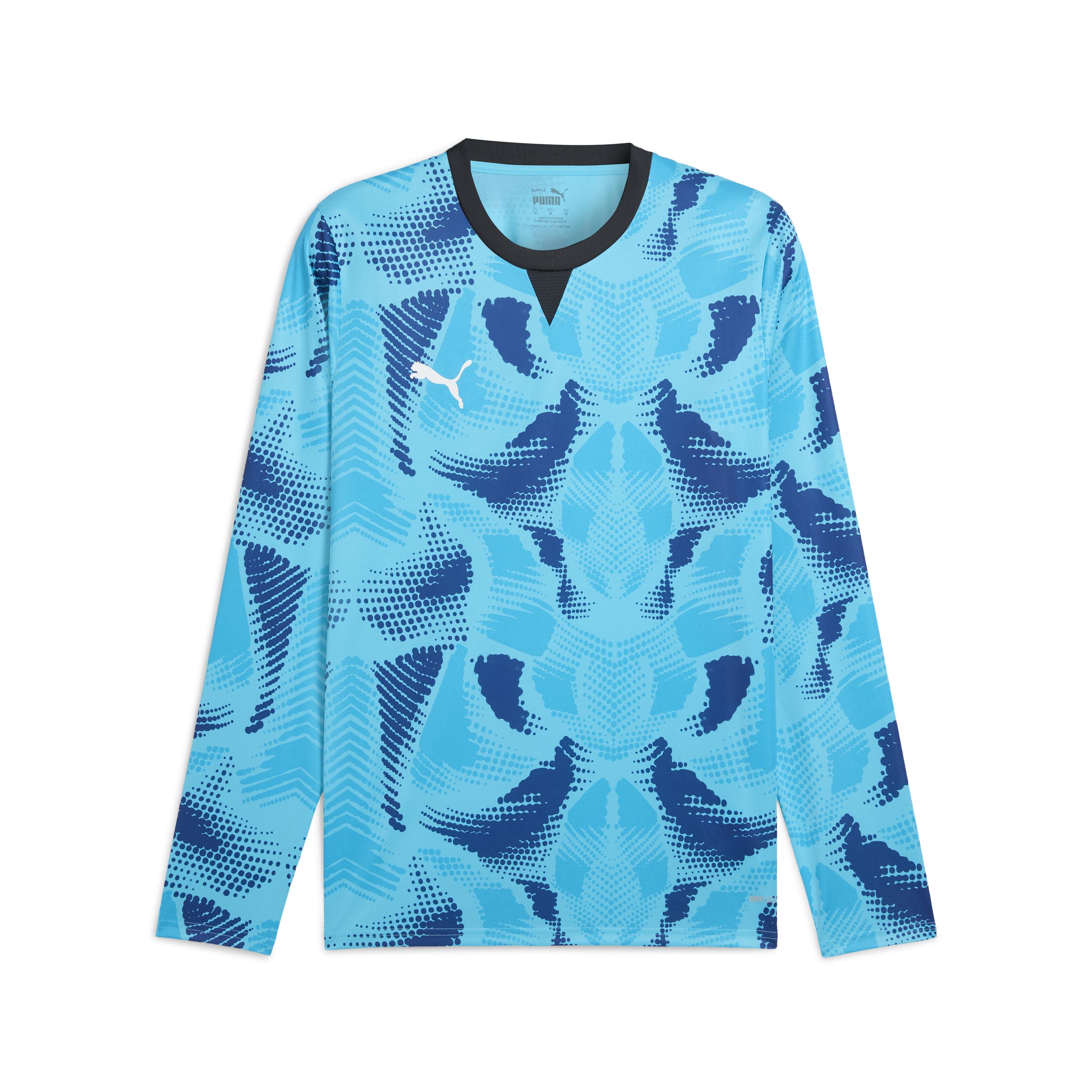 Puma TeamTarget Goalkeeper LS Jersey - 706519 02 (Blue/Black)