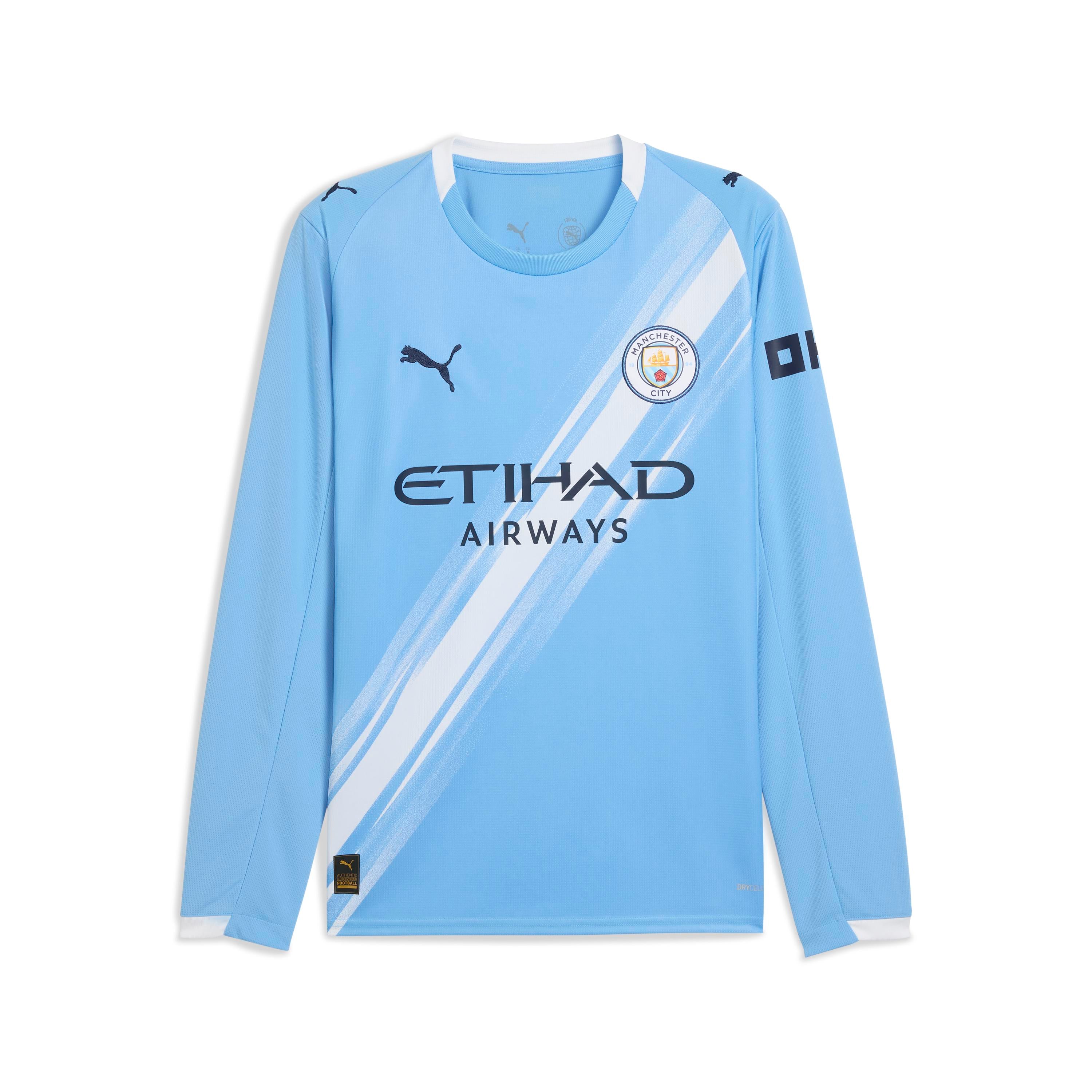 Puma Manchester City 25/26 L/S Home Jersey - 780339 01