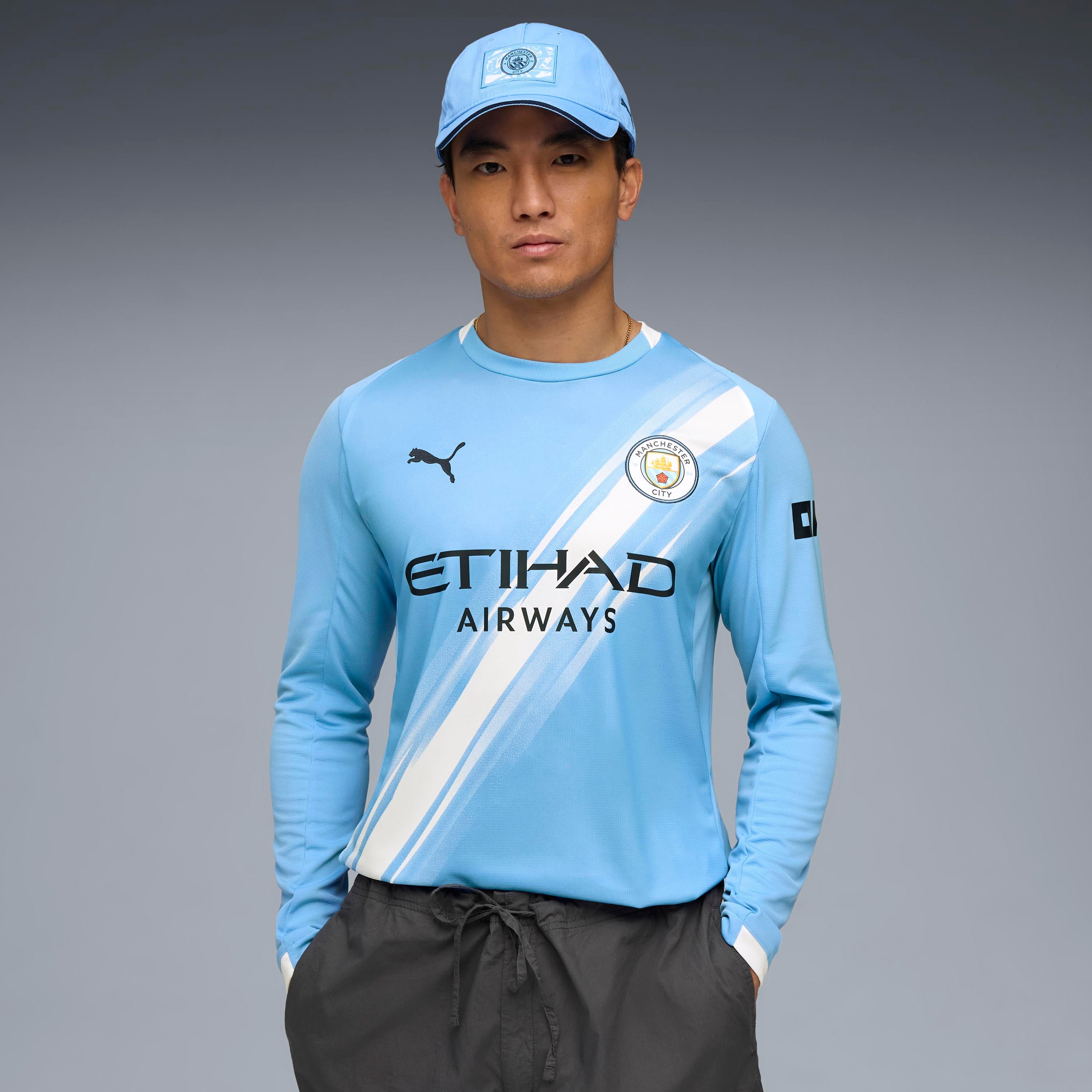 Puma Manchester City 25/26 L/S Home Jersey - 780339 01