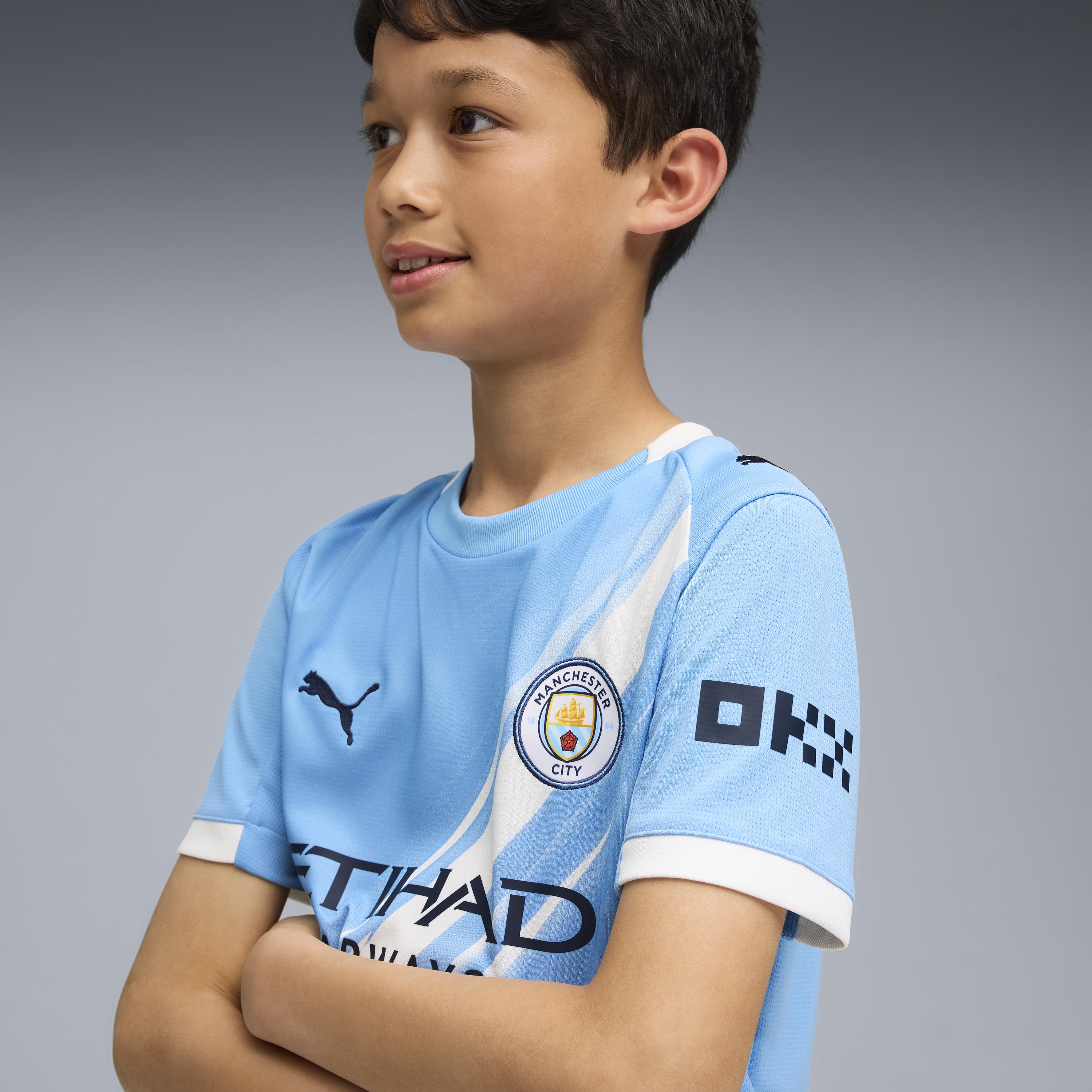 Puma Manchester City 25/26 Youth Home Jersey - 780341 01