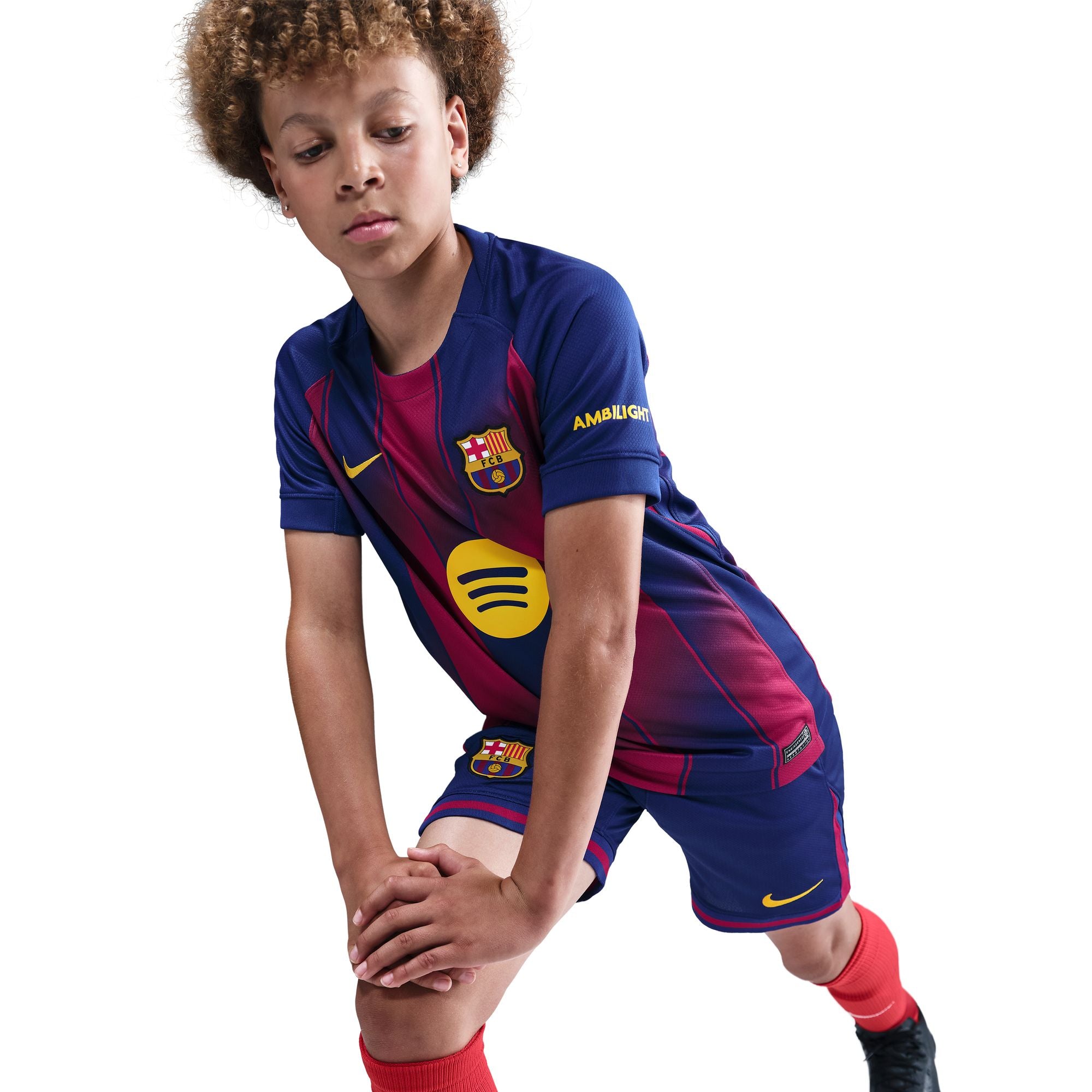 Nike FC Barcelona 25/26 Youth Home Jersey - HJ5287-456