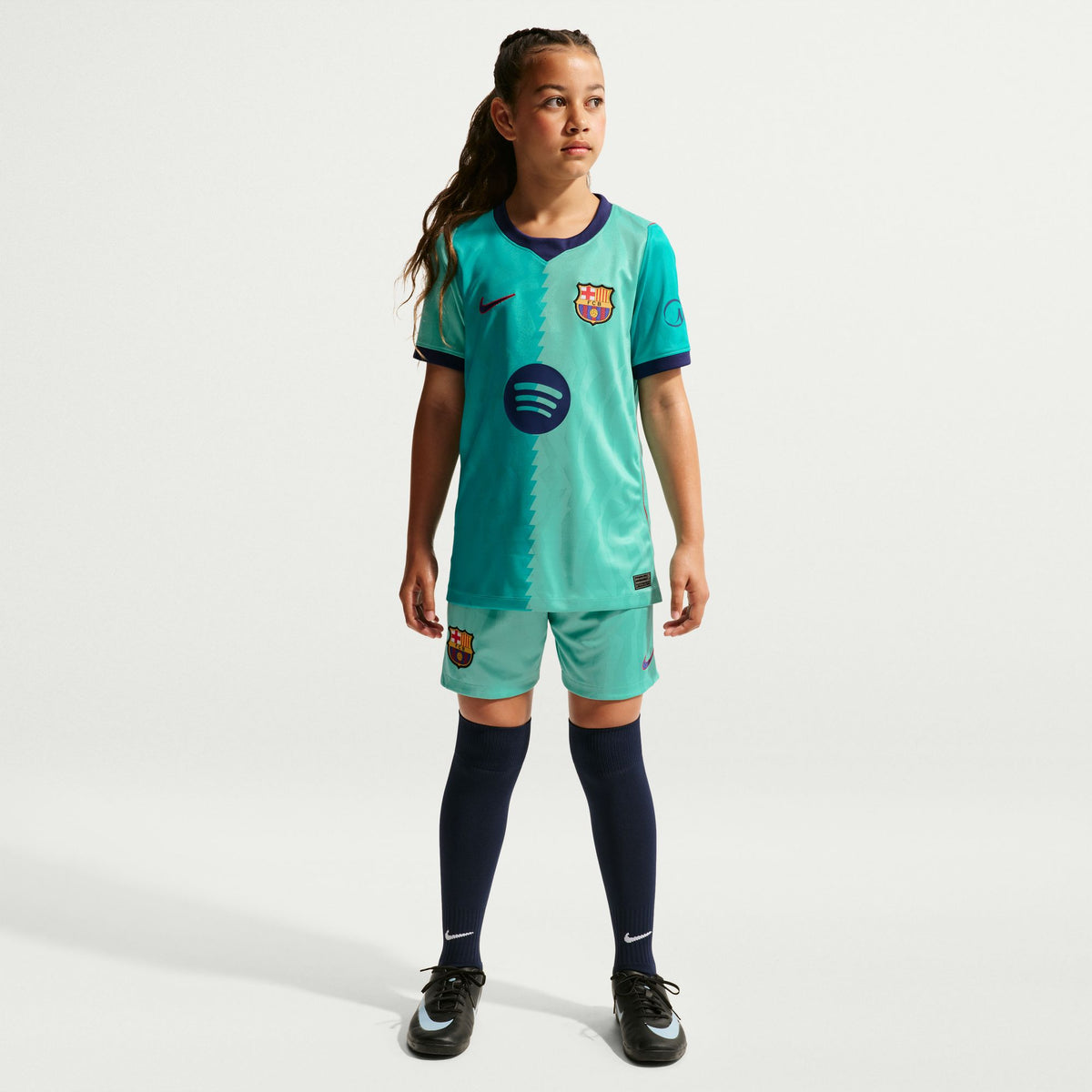 Nike F.C Barcelona 2026/26 Youth Stadium Third Jersey - II6686-301