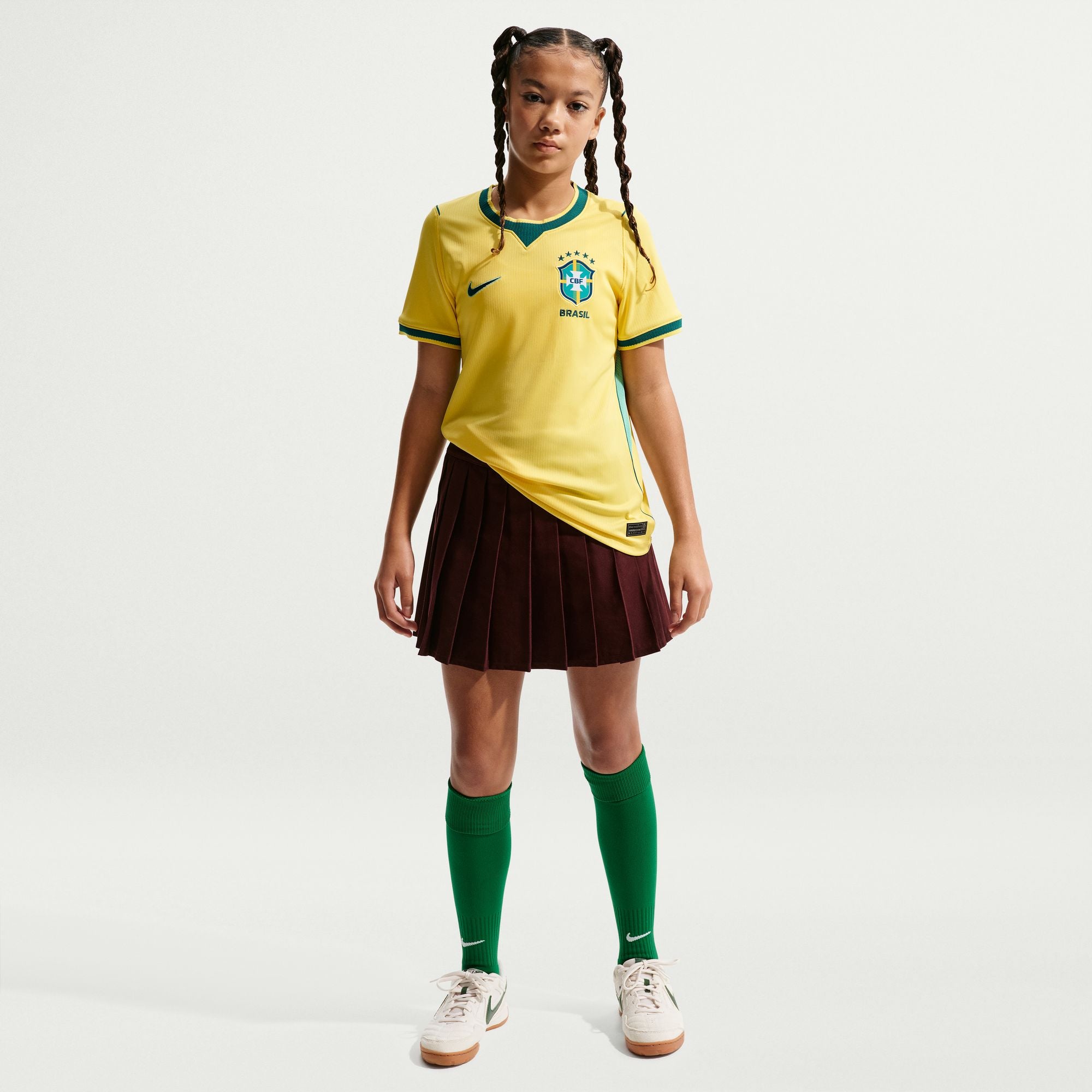 Nike Brazil 2026 Youth Stadium Home Jersey - IO2231-724