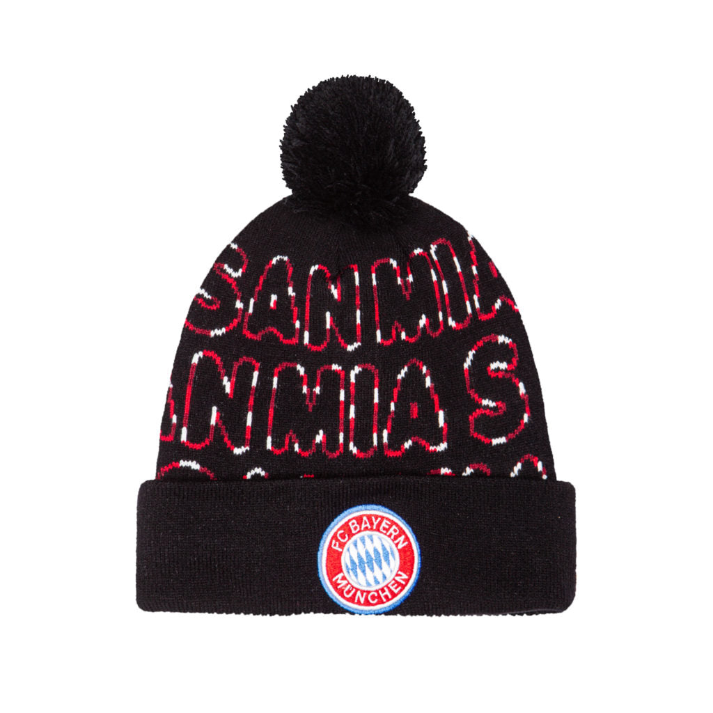 Bayern Munich Futura Beanie Hat (Fan Ink) - BAY-2034-5483