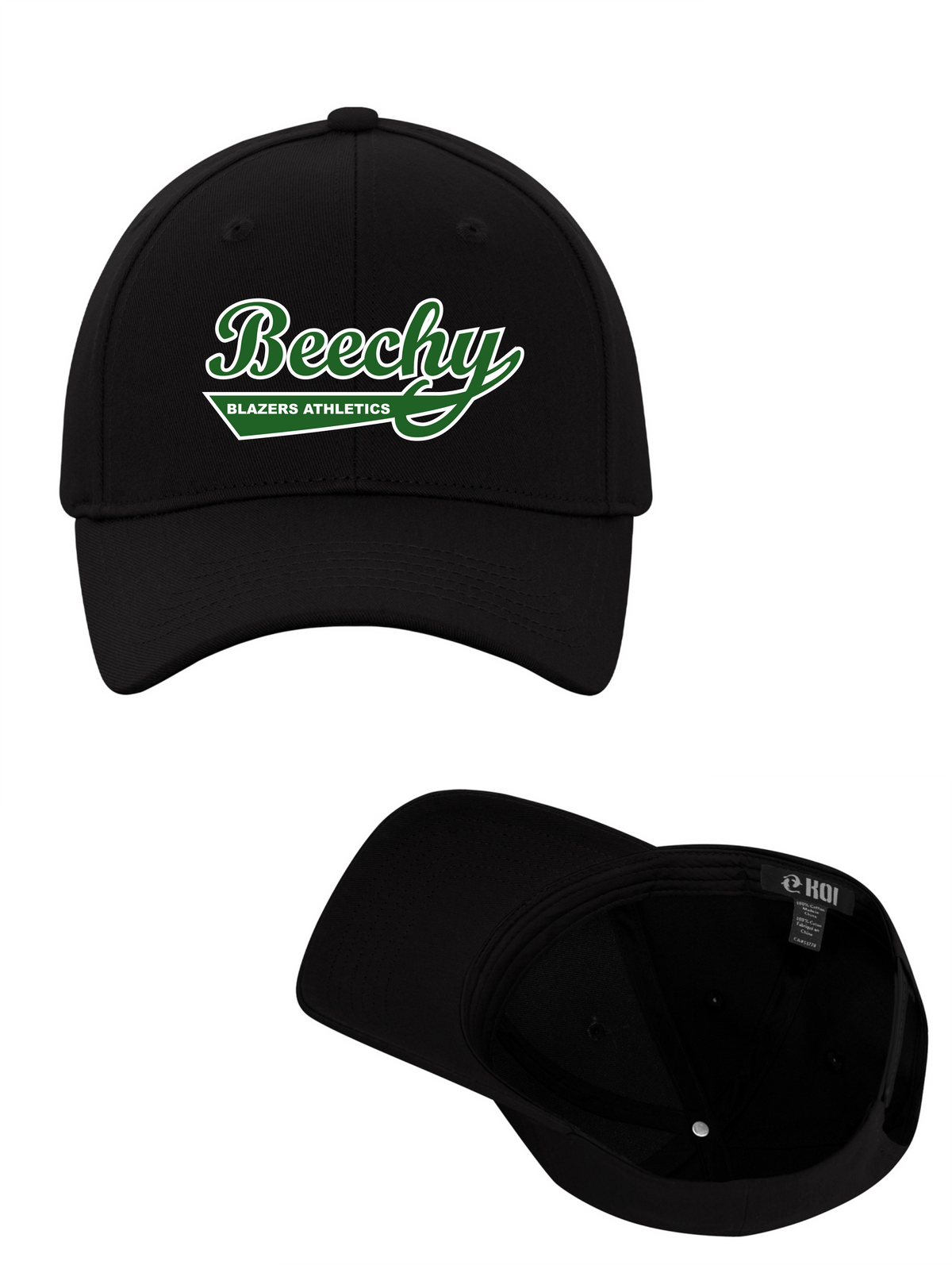 Koi Cotton Twill Snapback Cap (Beechy School) (ETA October 21st)