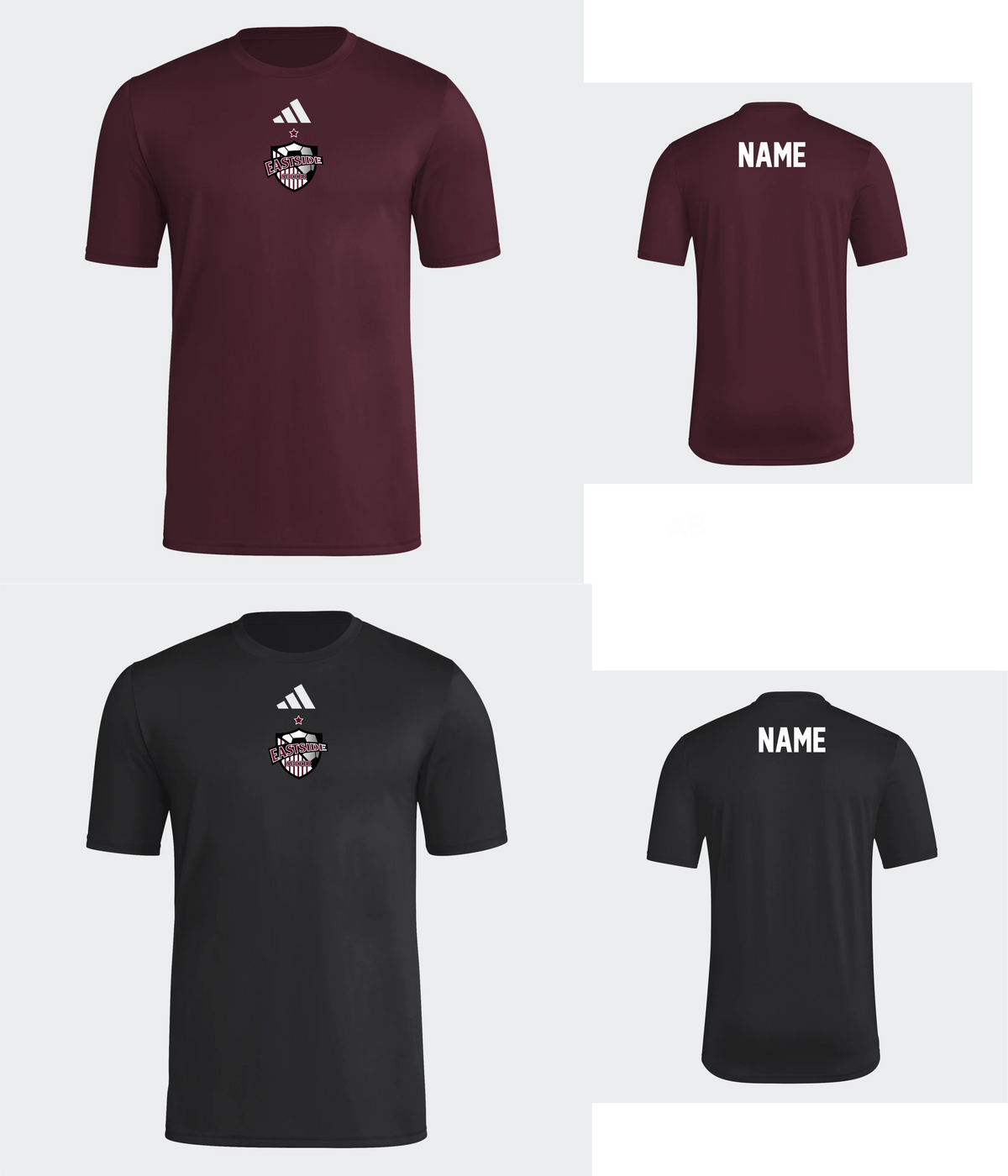 T-shirt d'échauffement Adidas SS (Eastside) (ETA 29 mai)