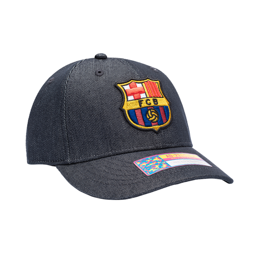 Barcelona Denim Adjustable Hat - FCB-2071-5452