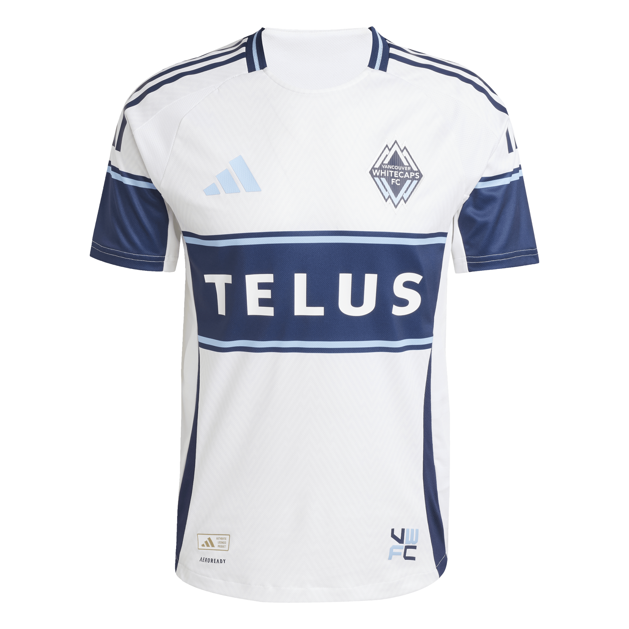 Adidas Vancouver Whitecaps 25/26 Authentic Home Jersey - IV9911