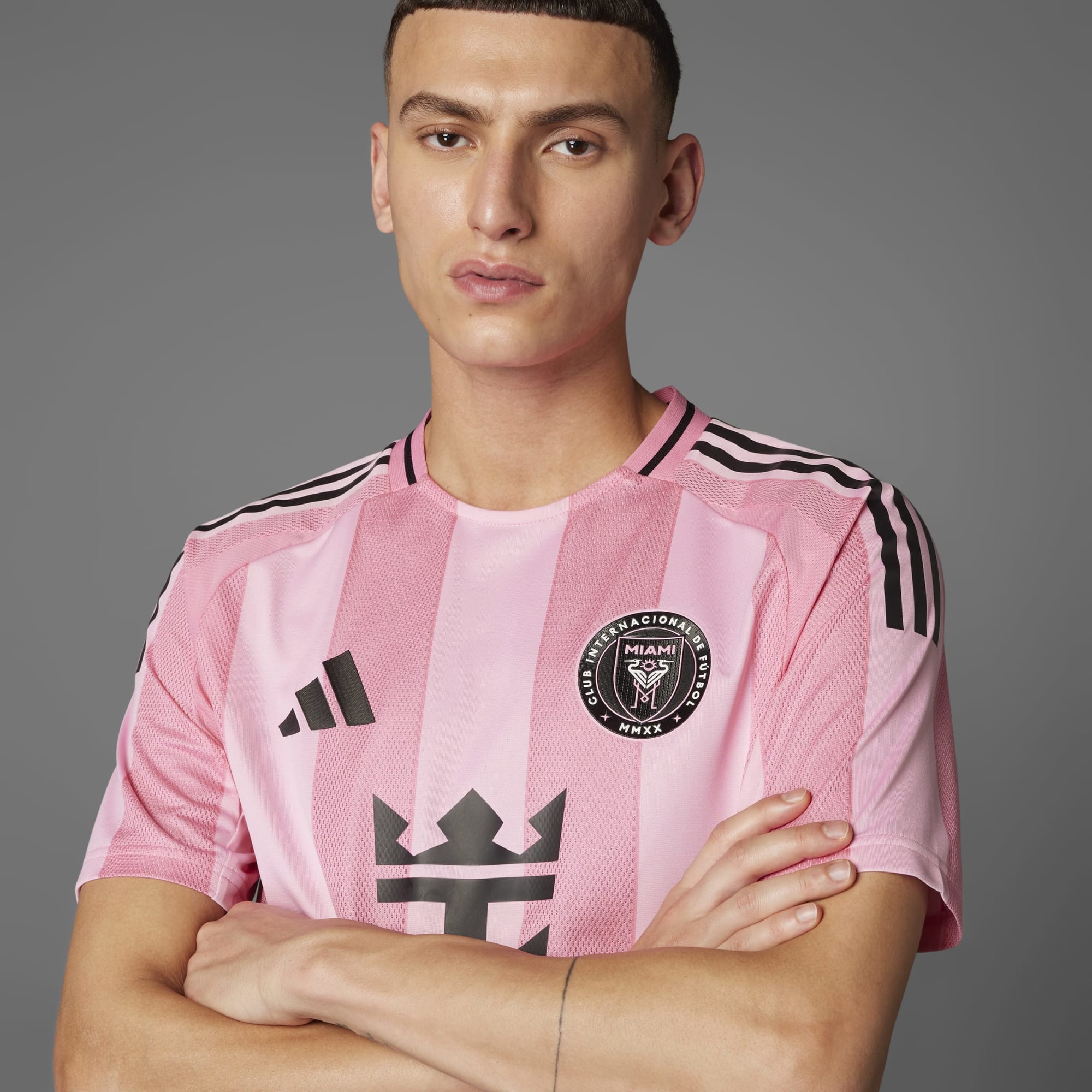 Adidas Inter Miami 25/26 Authentic Home Jersey (Includes Messi #10) - JI6818