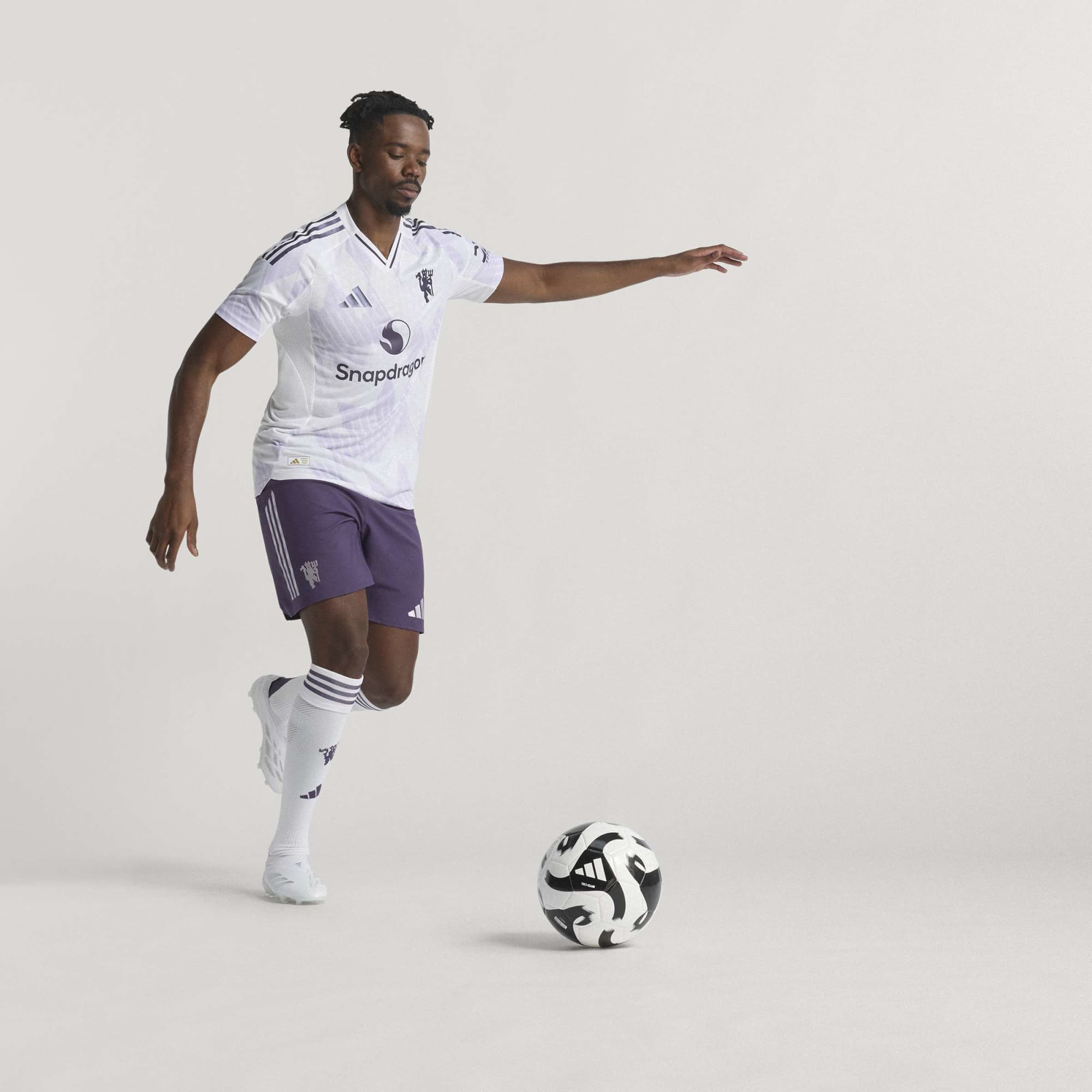 Adidas Manchester United 25/26 Authentic Away Jersey - JI7424