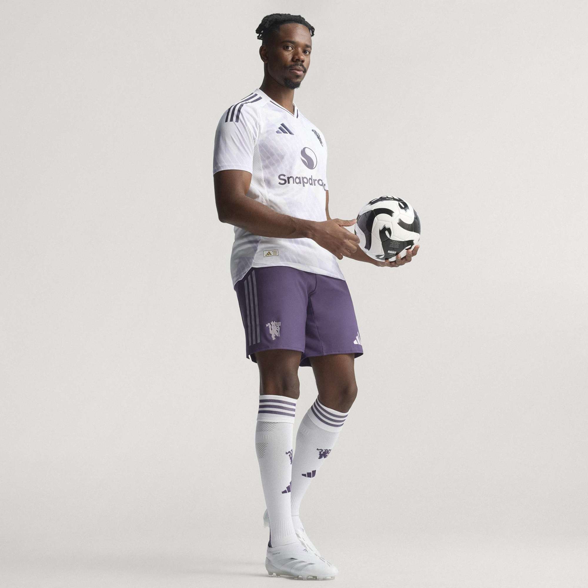 Adidas Manchester United 25/26 Authentic Away Jersey - JI7424