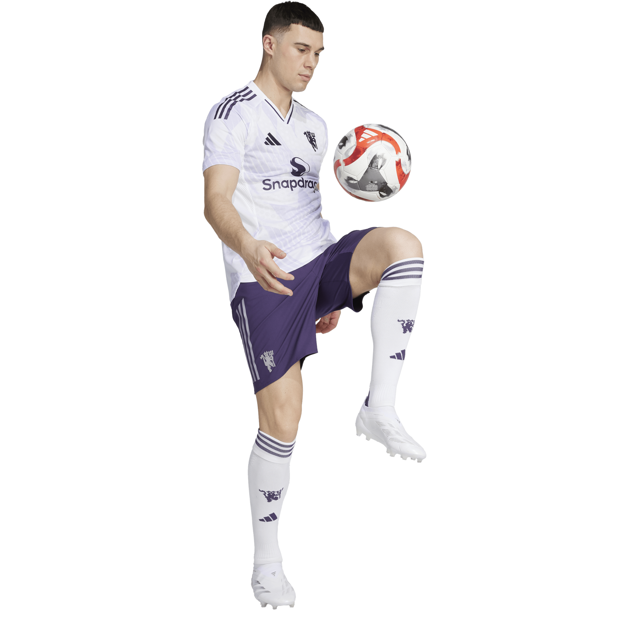 Adidas Manchester United 25/26 Authentic Away Jersey - JI7424