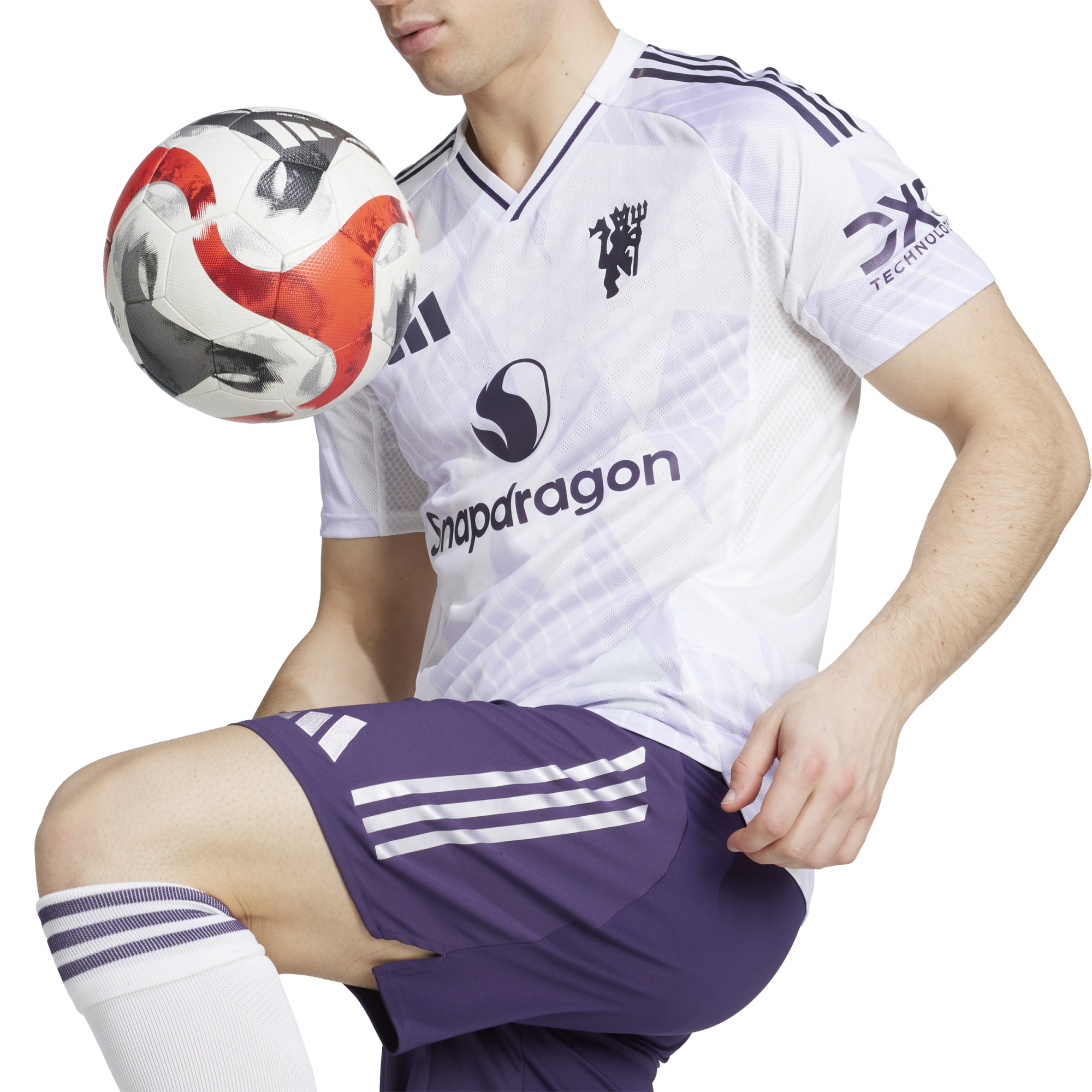 Adidas Manchester United 25/26 Authentic Away Jersey - JI7424