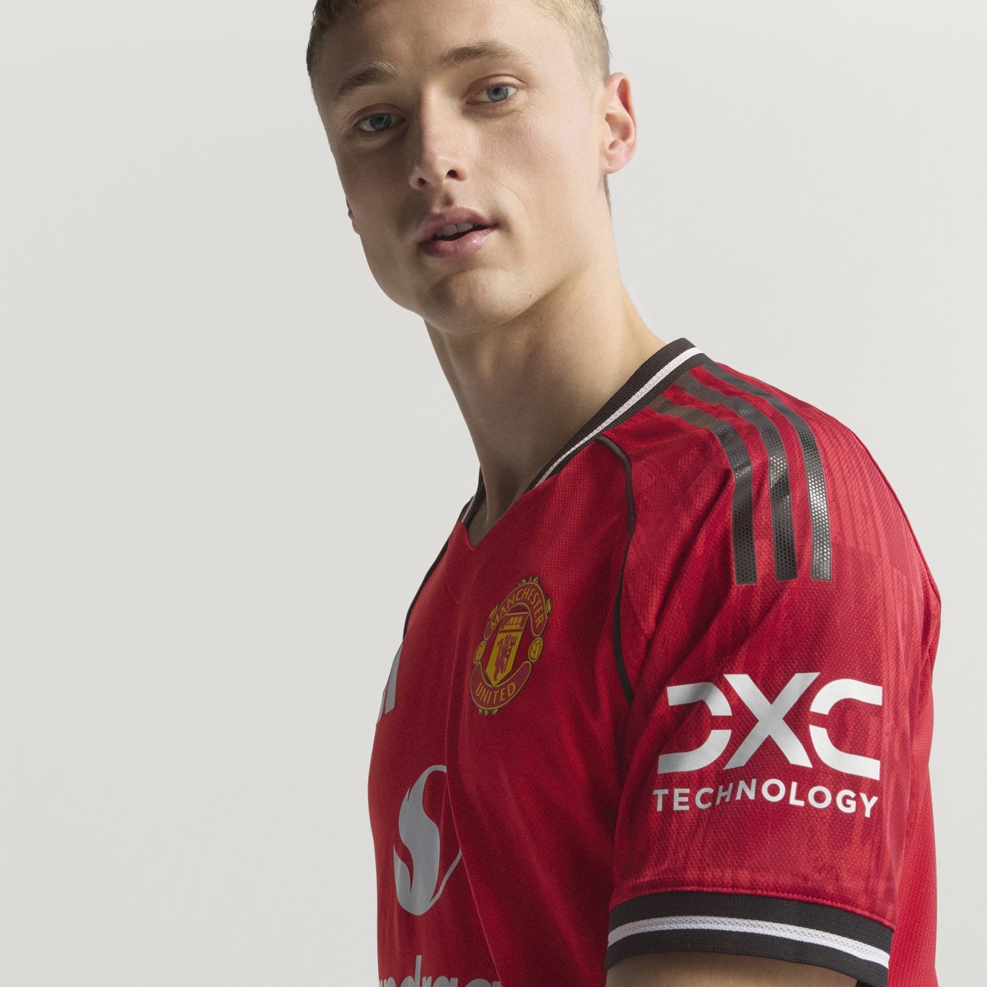 Adidas Manchester United 2025/26 Authentic Home Jersey -JI7429