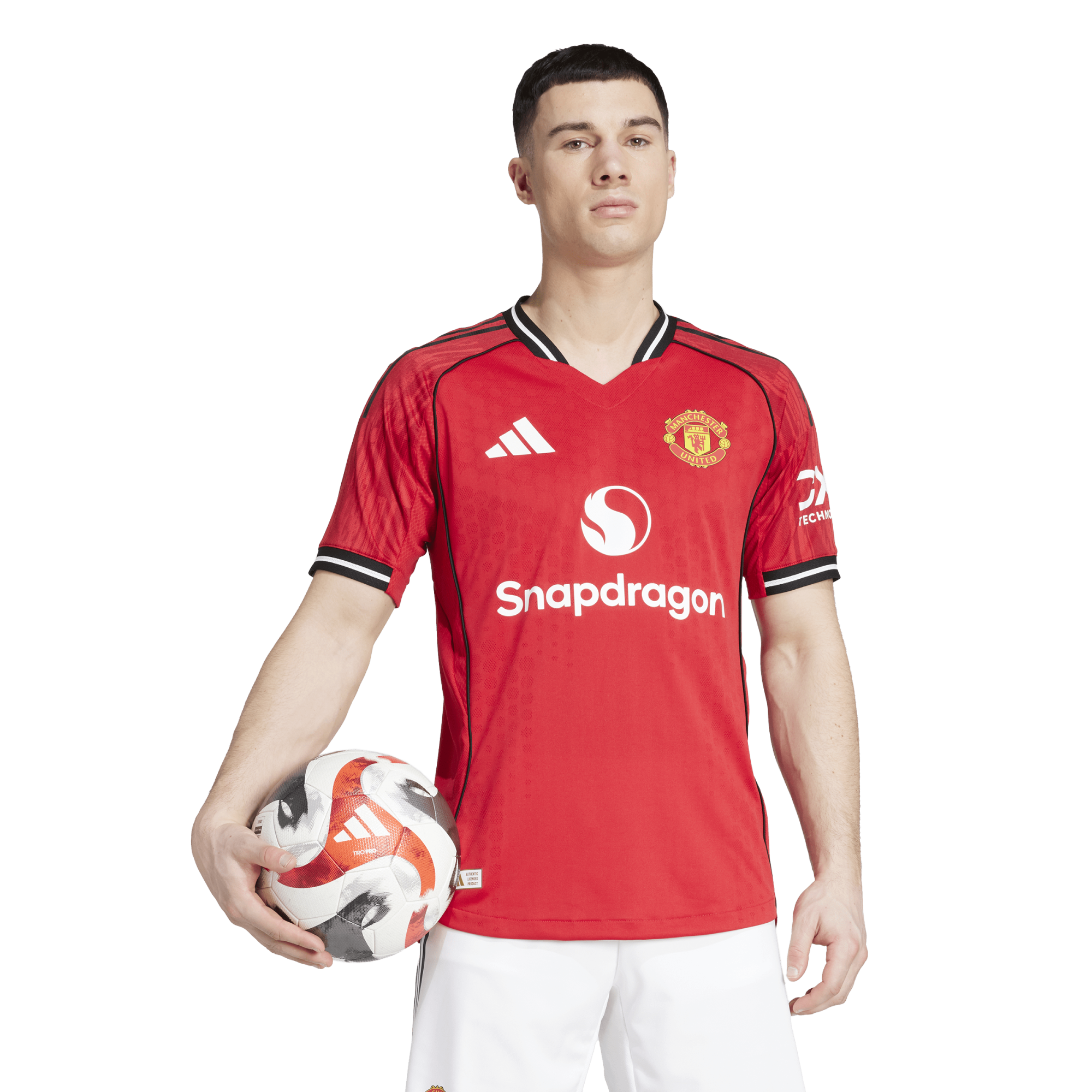 Adidas Manchester United 2025/26 Authentic Home Jersey -JI7429