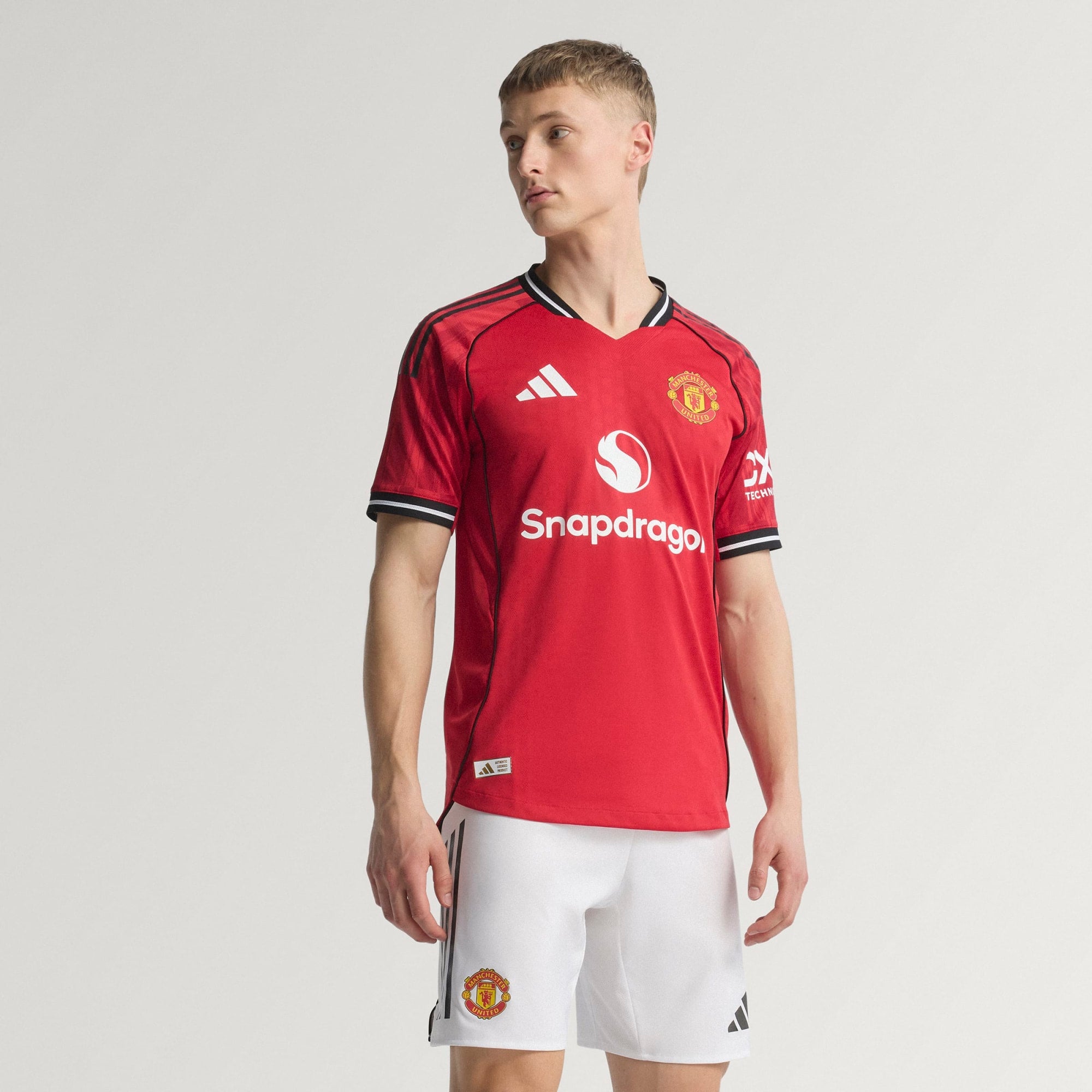 Adidas Manchester United 2025/26 Authentic Home Jersey -JI7429