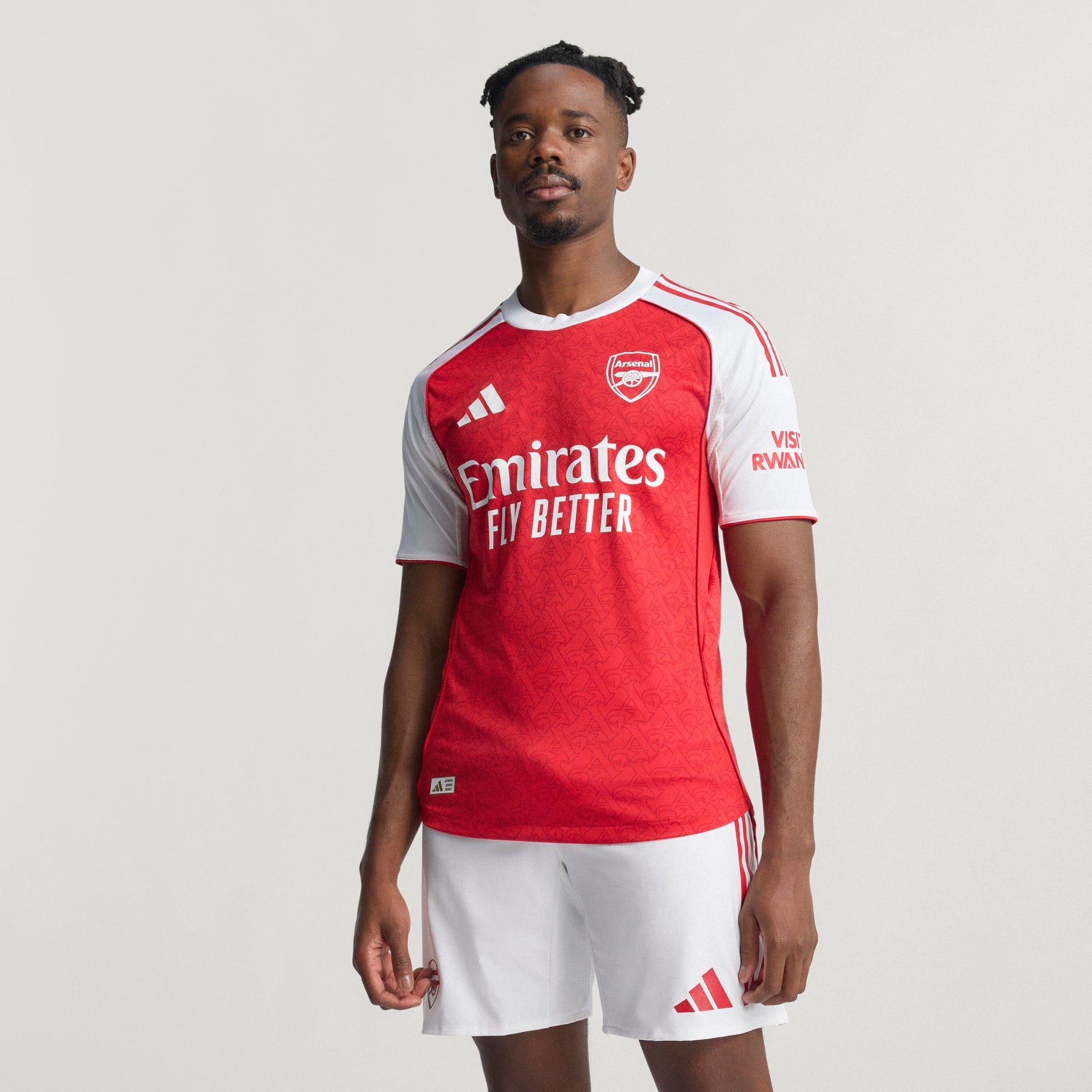 Adidas Arsenal 25/26 Authentic Home Jersey - JI9516