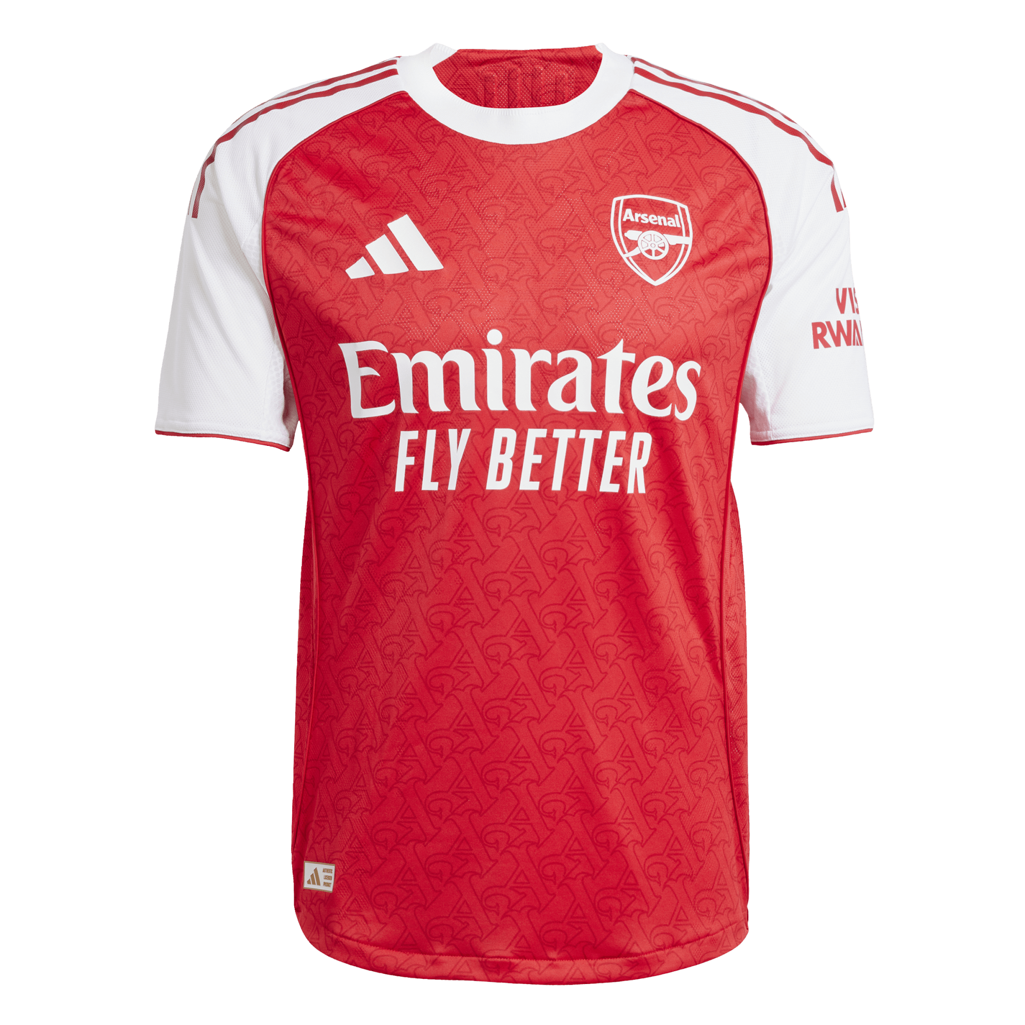 Adidas Arsenal 25/26 Authentic Home Jersey - JI9516