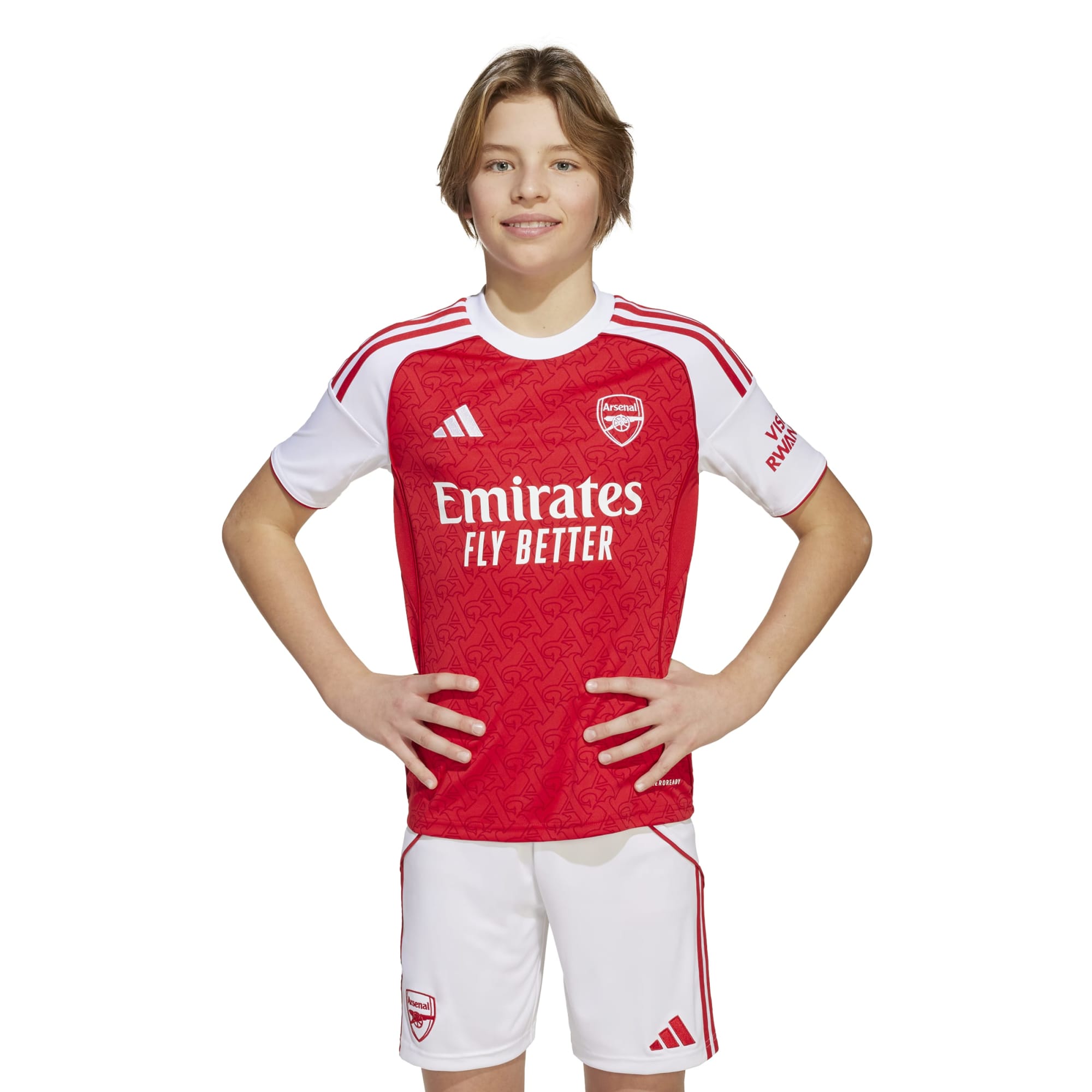 Adidas Arsenal 25/26 Youth Home Jersey - JI9533
