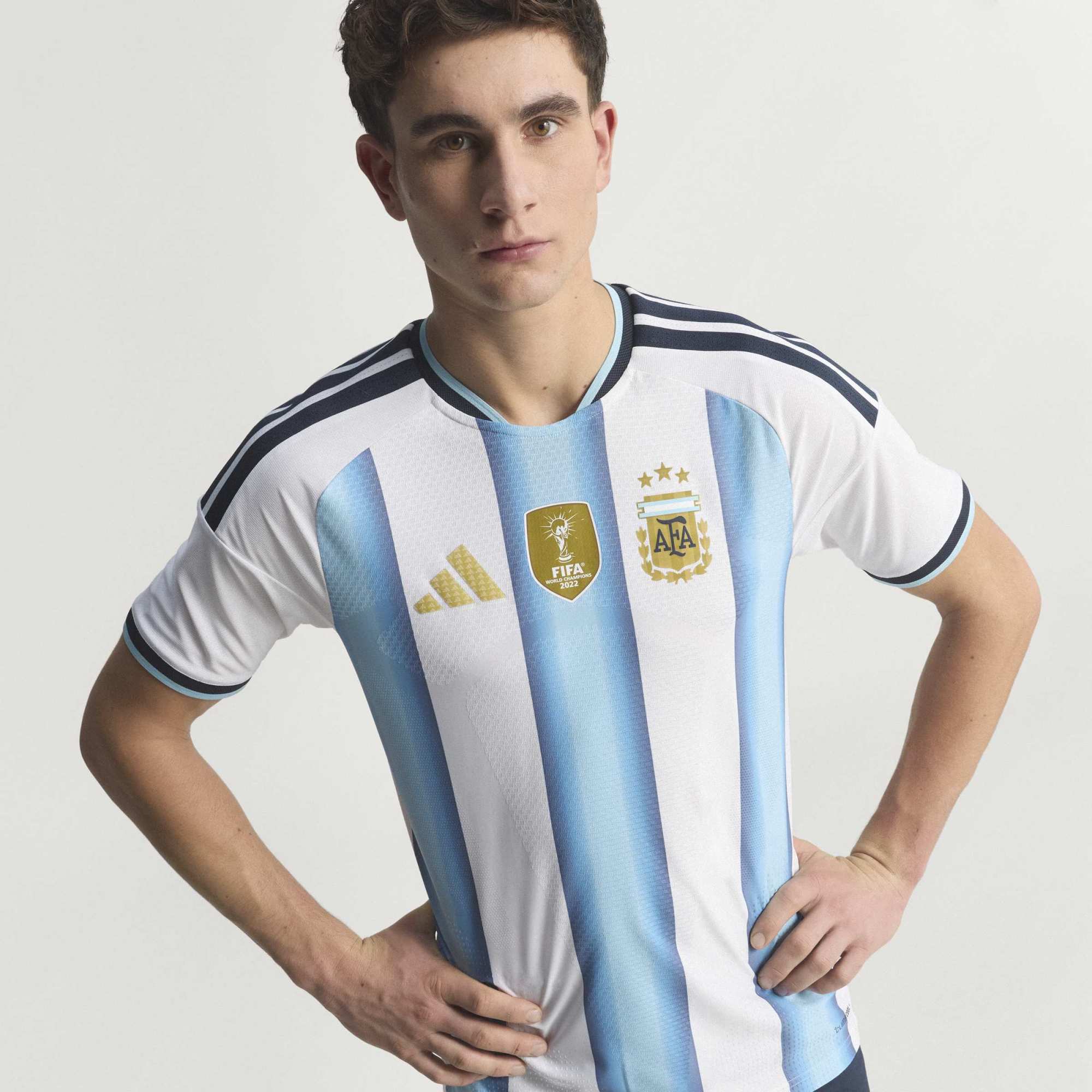Adidas Argentina 26 FIFA World Cup Home Authentic Jersey - JM5897