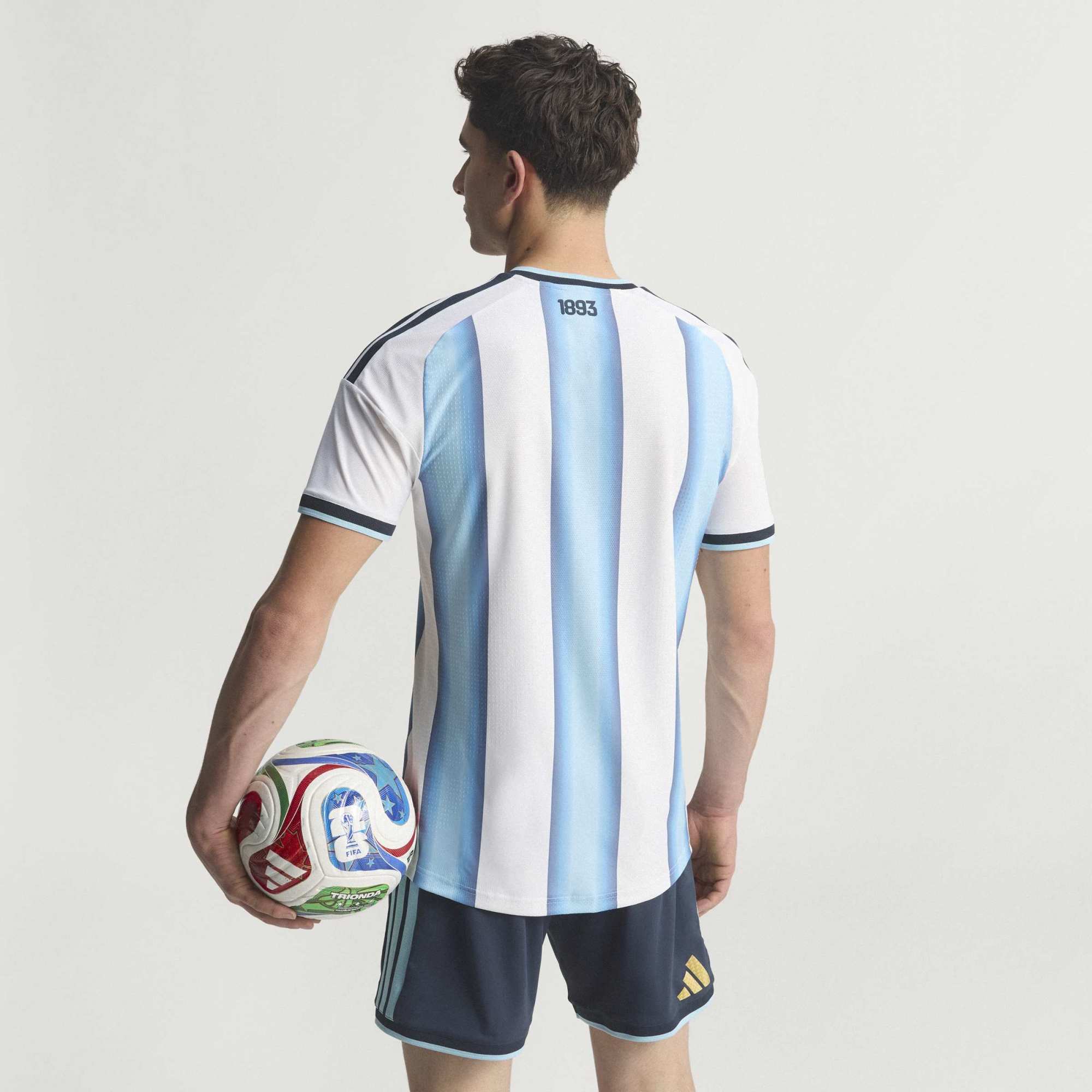 Adidas Argentina 26 FIFA World Cup Home Authentic Jersey - JM5897