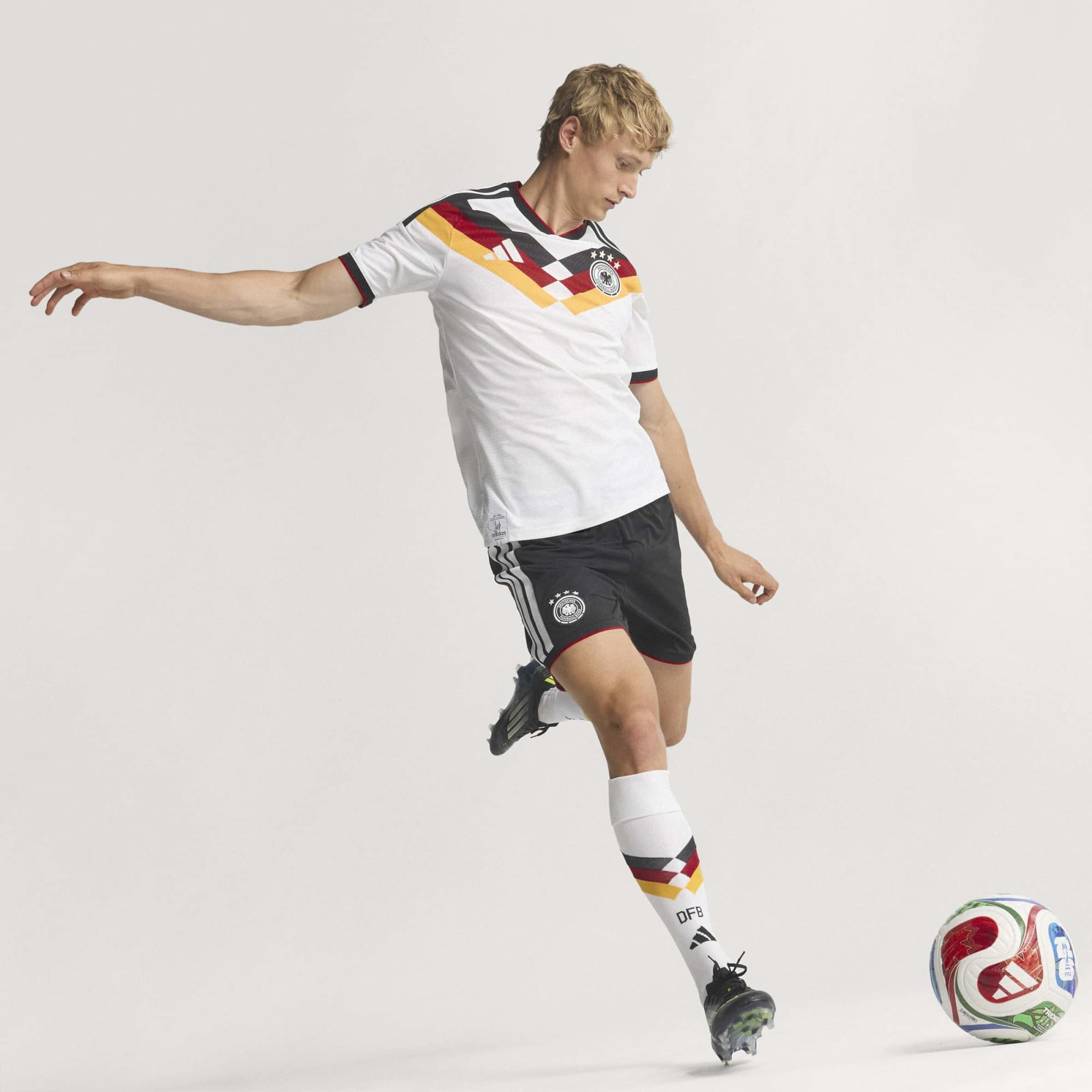 Adidas Germany 26 Home Authentic Jersey - JN2066