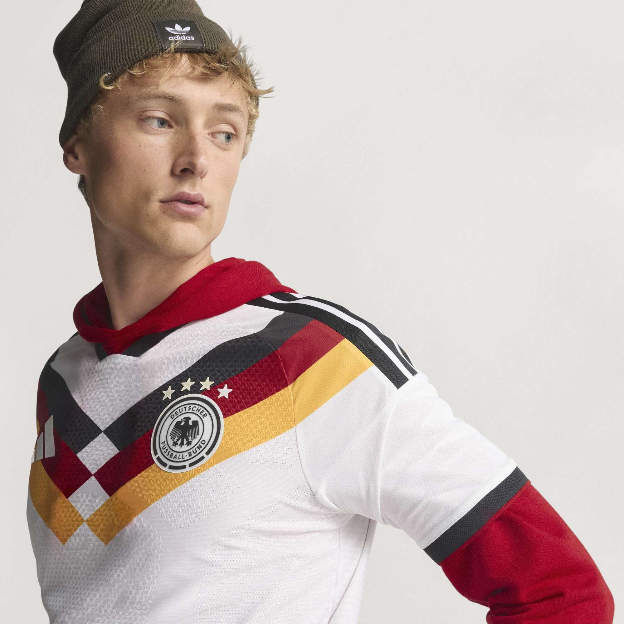 Adidas Germany 26 Home Authentic Jersey - JN2066