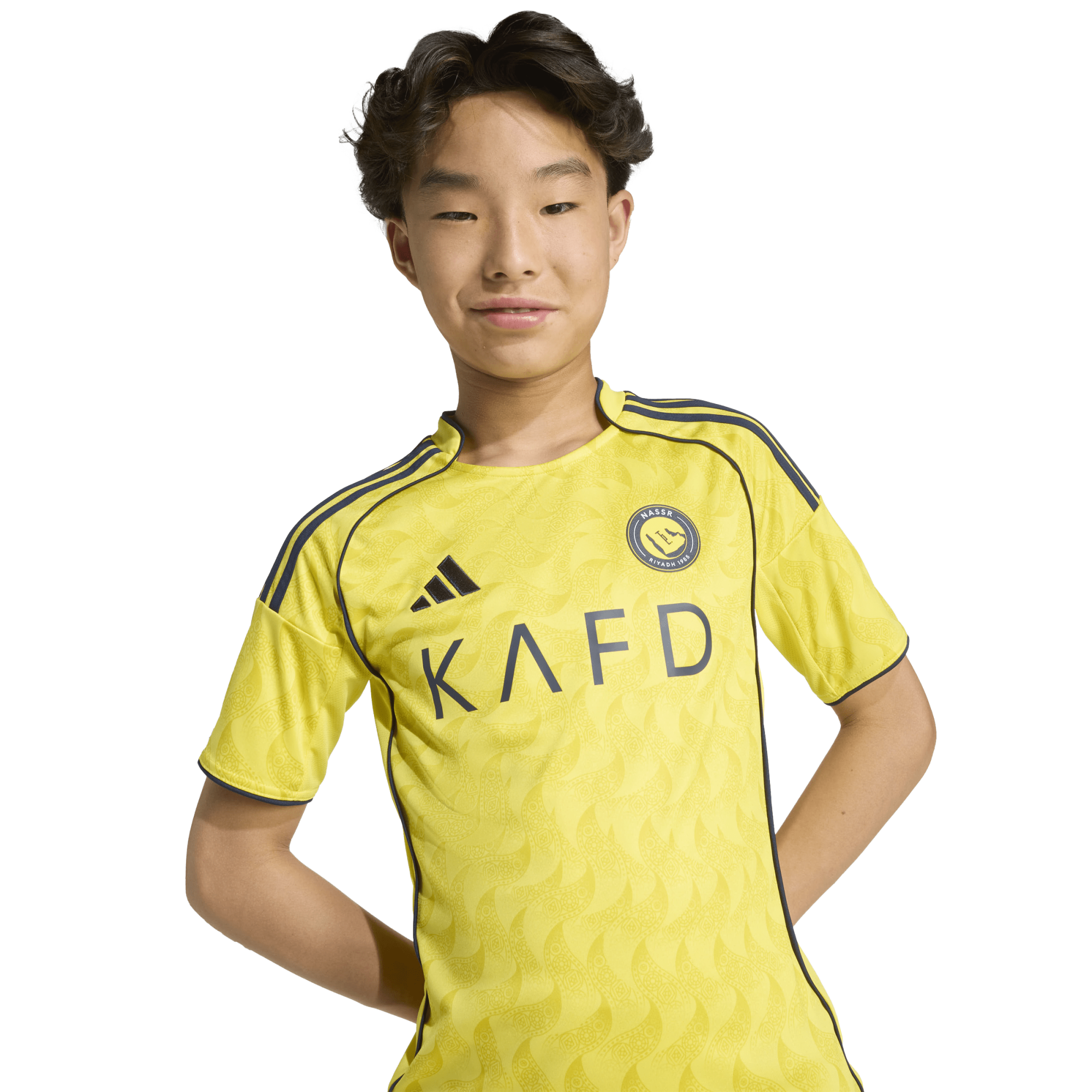 Adidas Al Nassr FC 25/26 Home Replica Kid's Jersey - JN7981