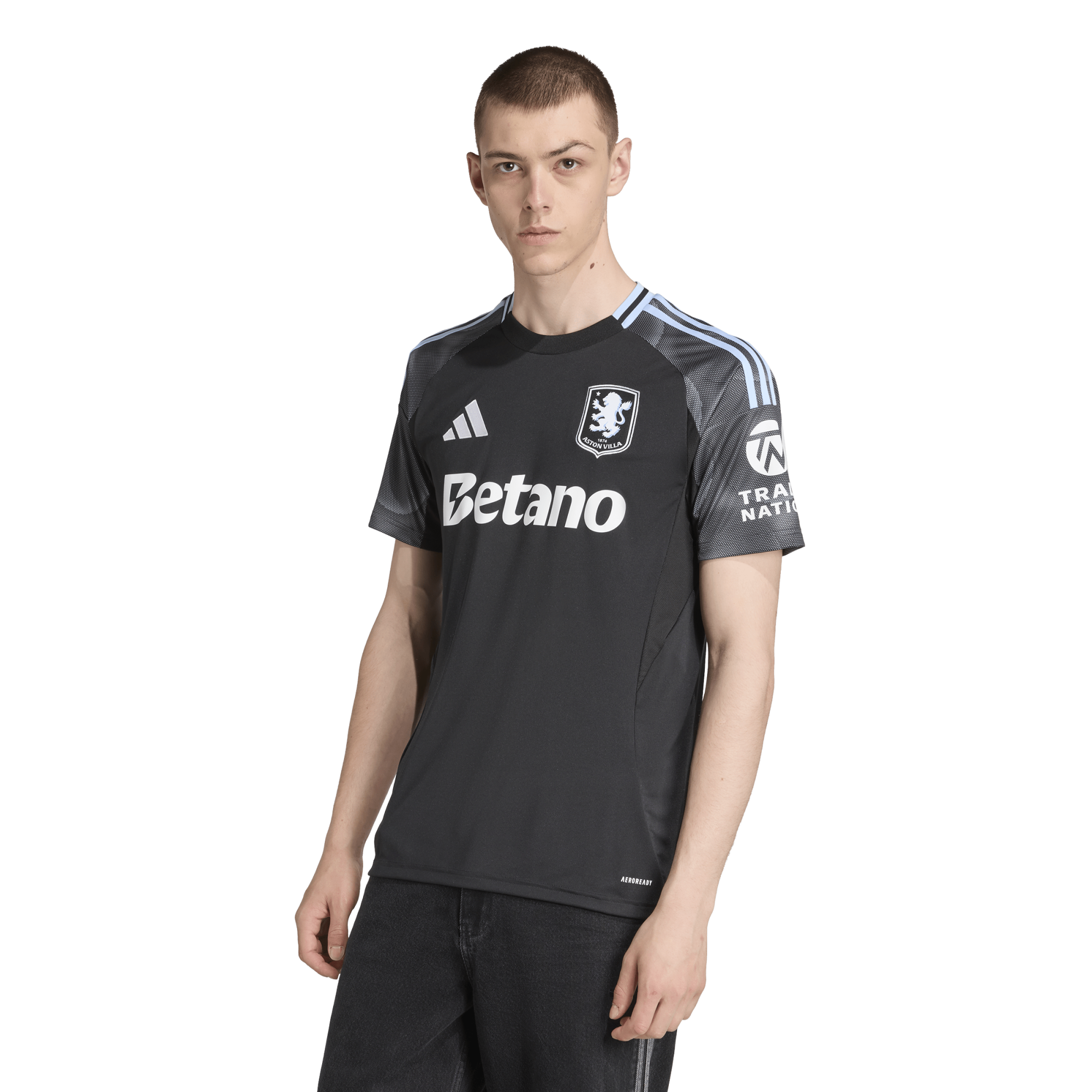 Adidas Aston Villa FC 25/26 Away Jersey -JN8053