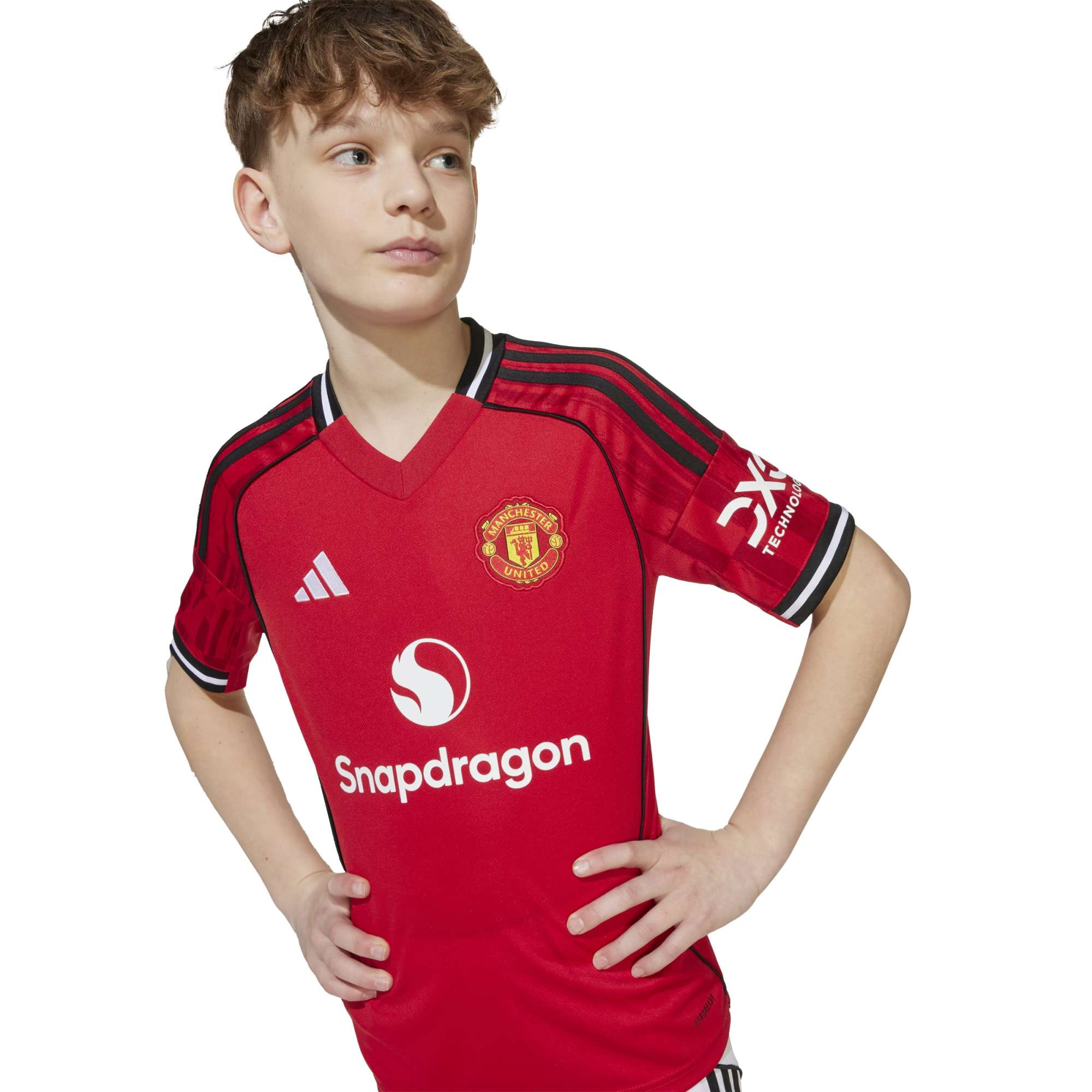 Adidas Manchester United 25/26 Youth Home Jersey - JP3013