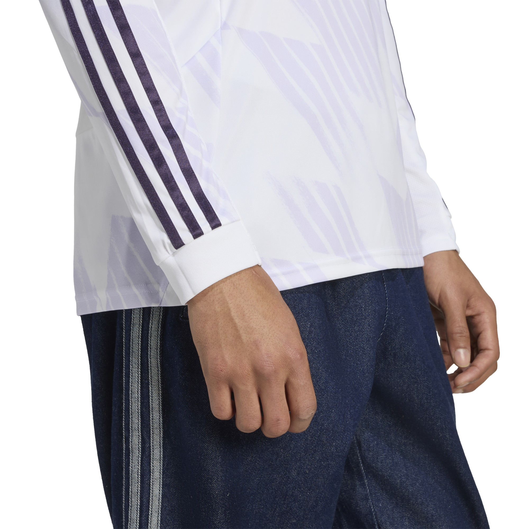 Adidas Manchester United 25/26 L/S Away Jersey - JP3025