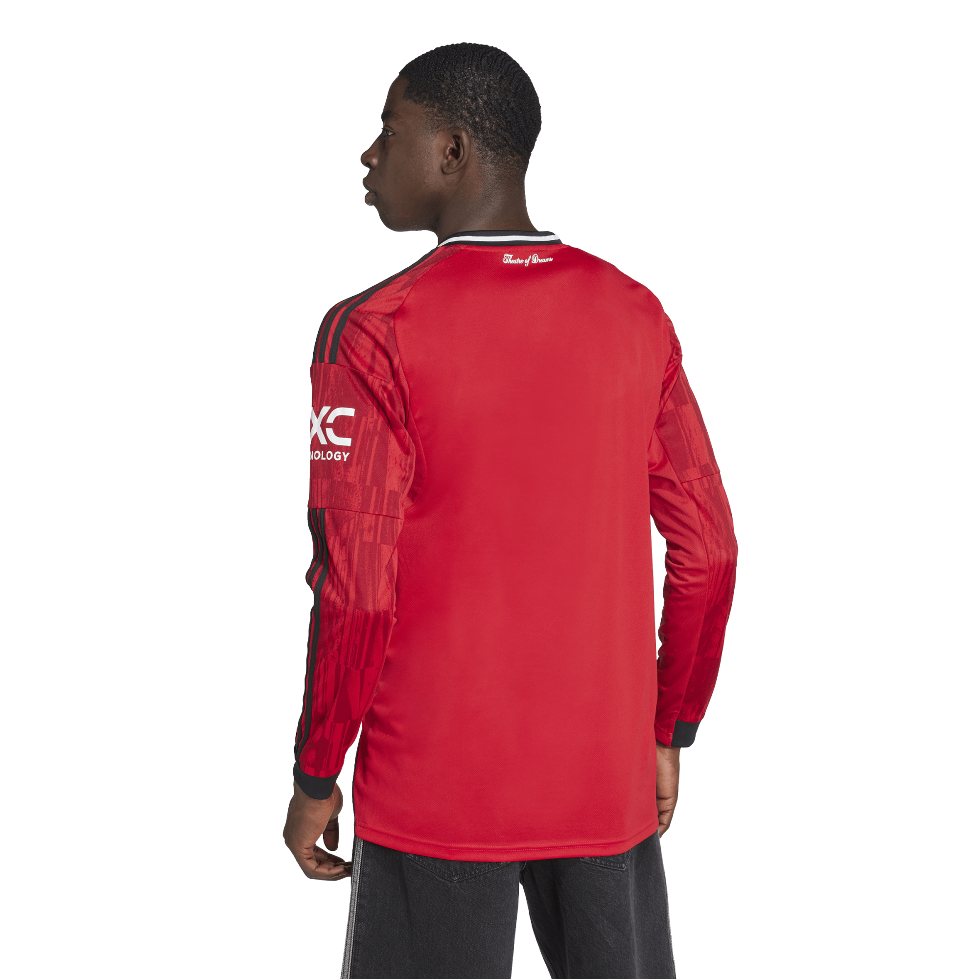 Adidas Manchester United 25/26 L/S Home Jersey - JP3037