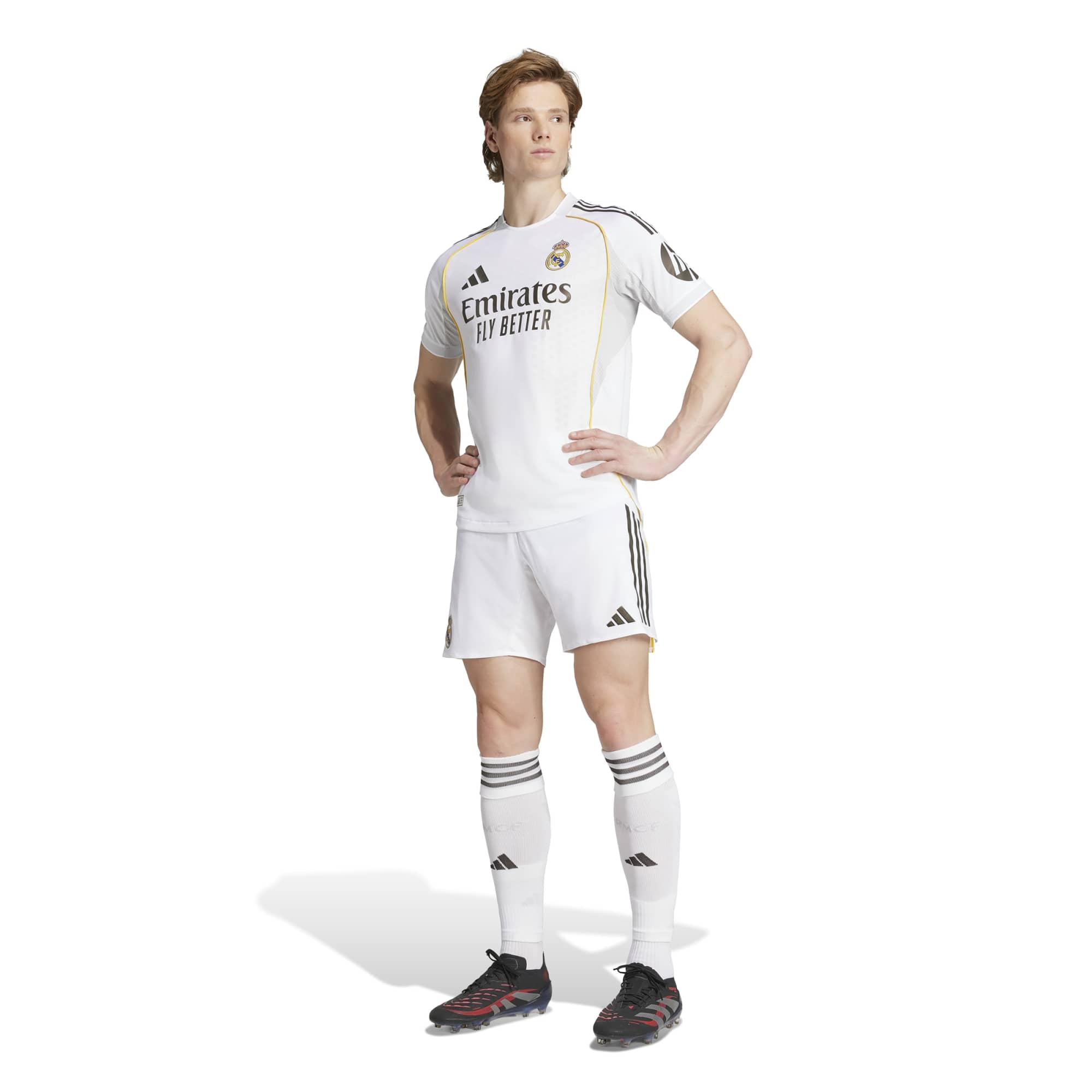 Adidas Real Madrid 25/26 Authentic Home Jersey - JV5918