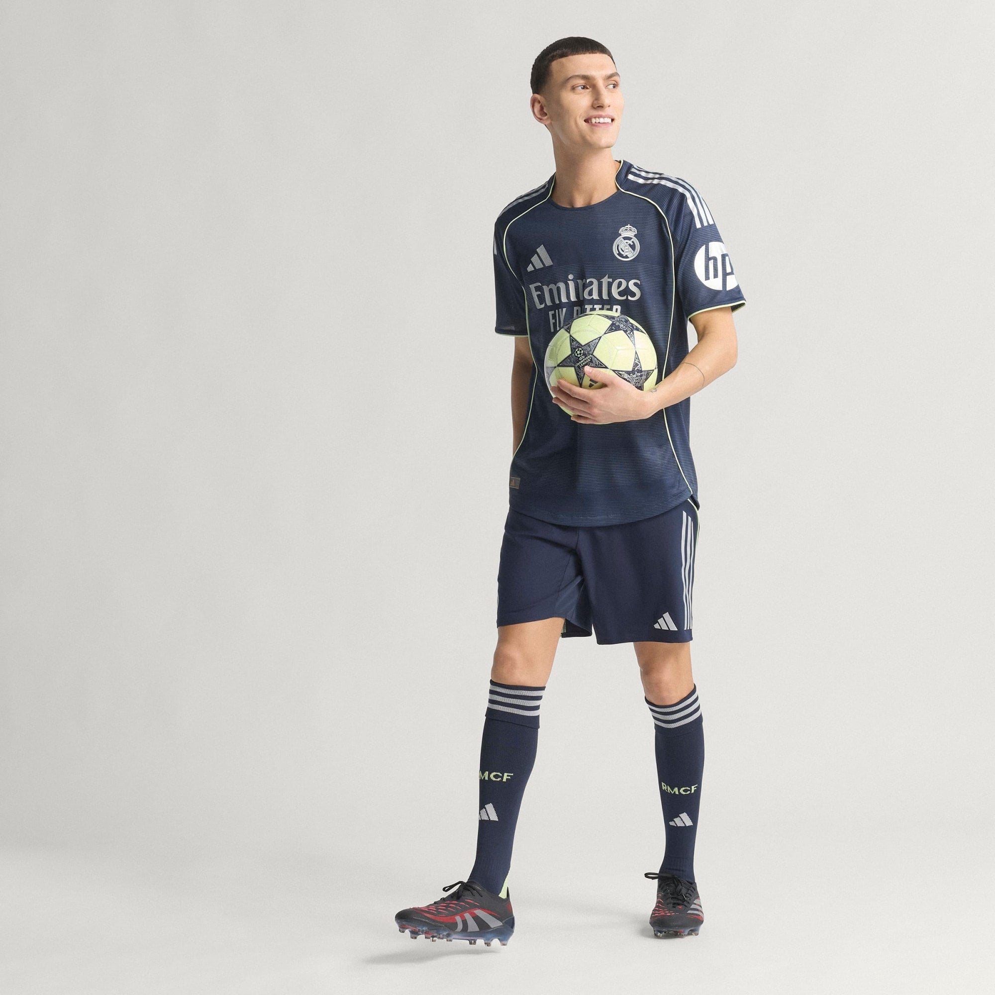 Adidas Real Madrid 25/26 Authentic Away Jersey - JV5920