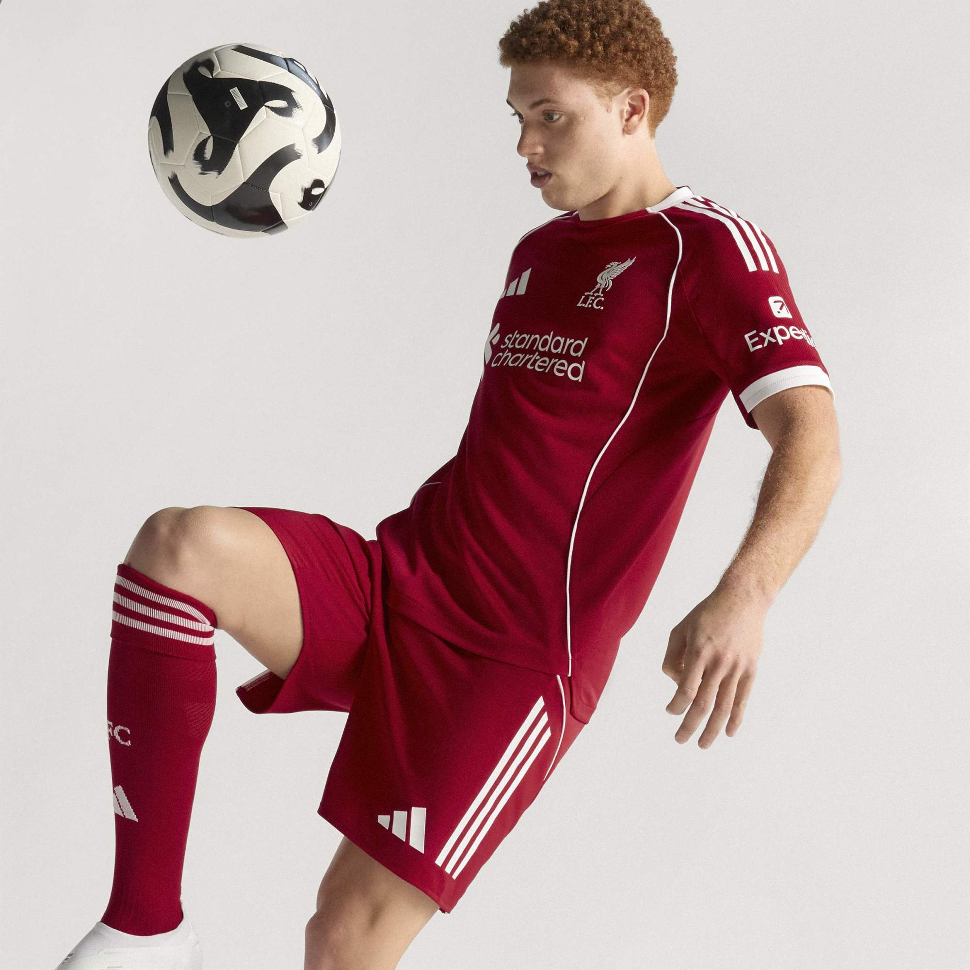 Adidas Liverpool 25/26 Authentic Home Jersey - JY4237