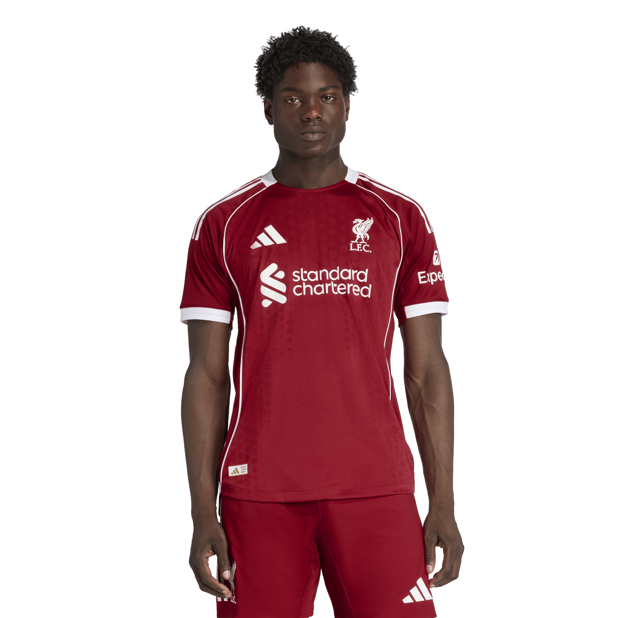 Adidas Liverpool 25/26 Authentic Home Jersey - JY4237