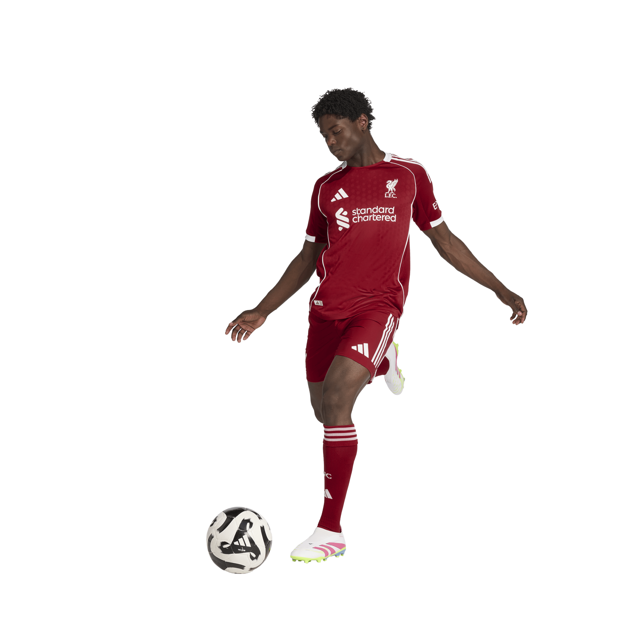 Adidas Liverpool 25/26 Authentic Home Jersey - JY4237