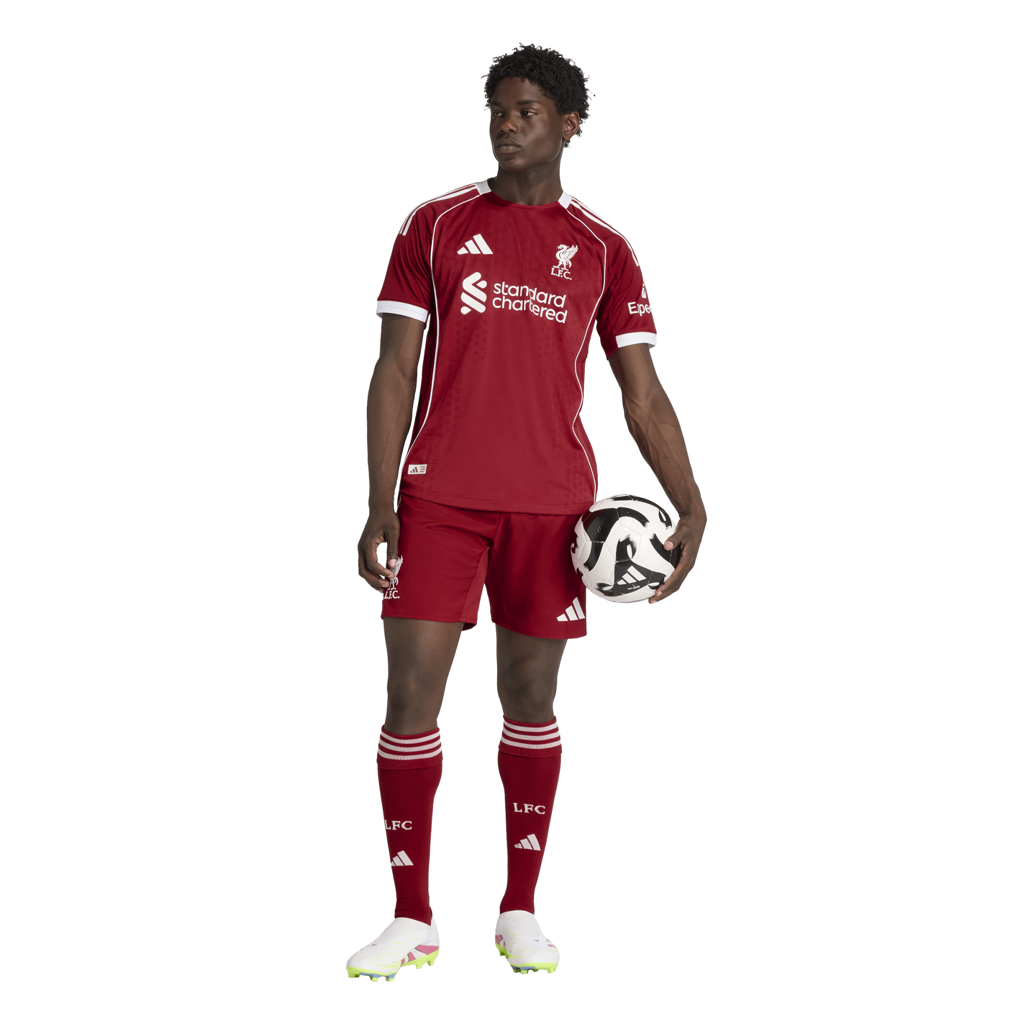 Adidas Liverpool 25/26 Authentic Home Jersey - JY4237