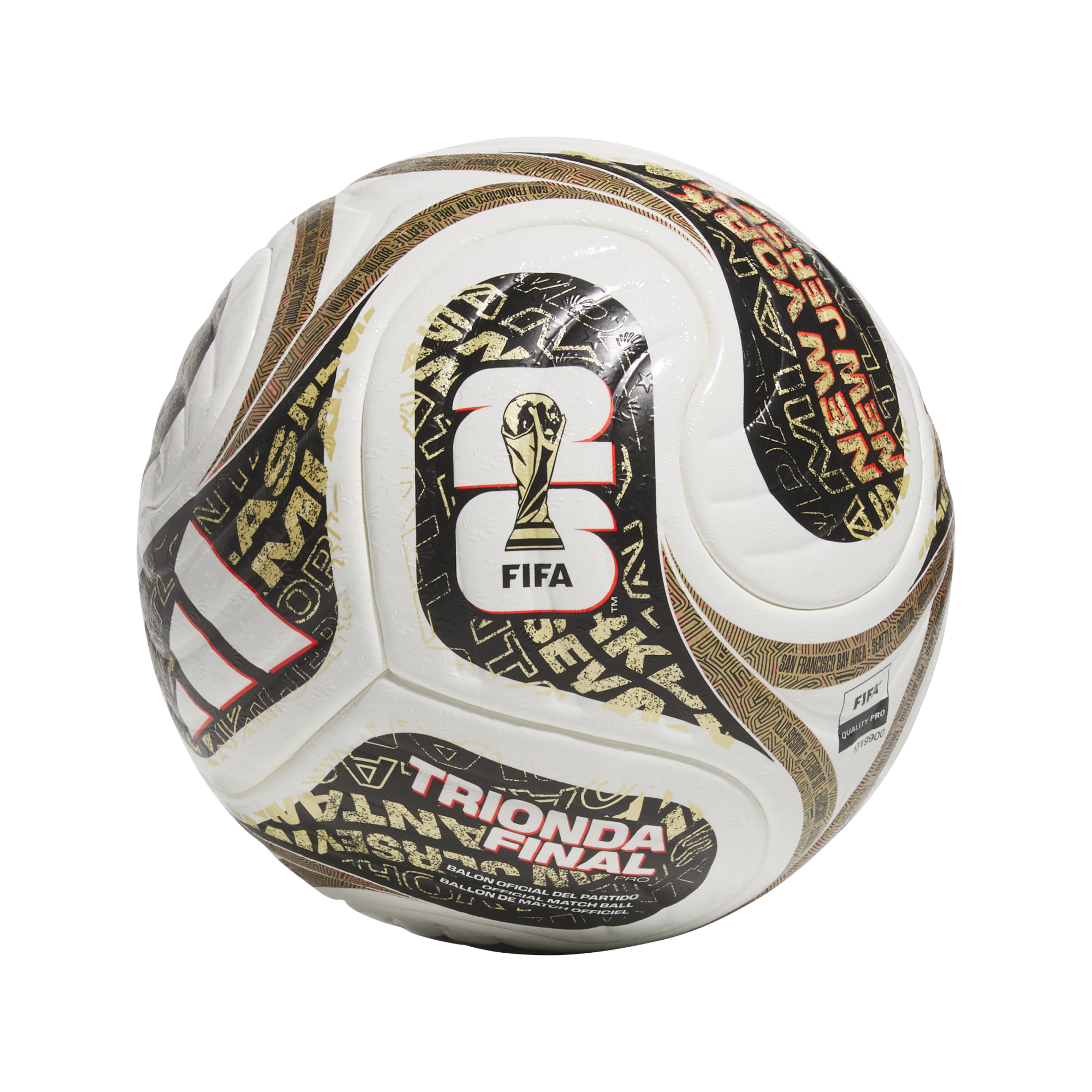 Adidas FIFA World Cup 26 Trionda Finals Pro Ball - JY8928