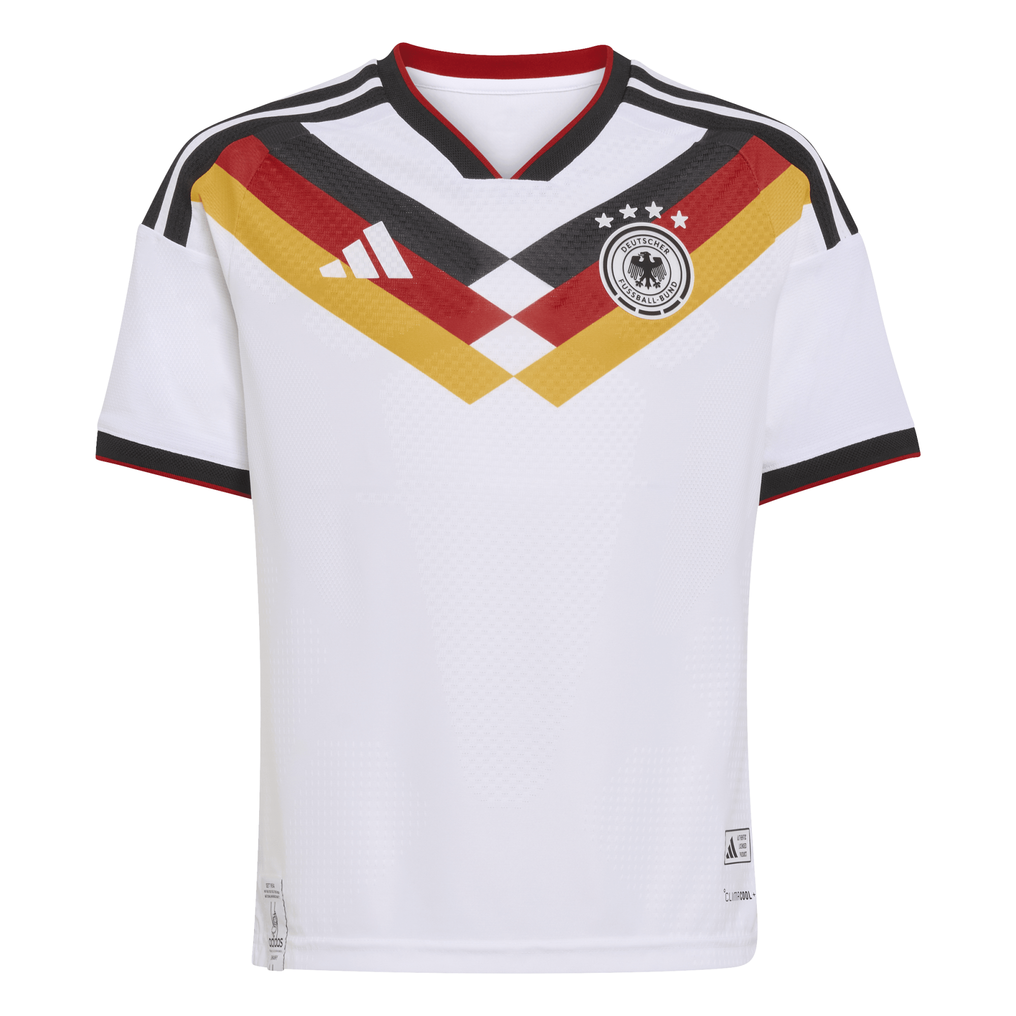 Adidas Germany 2026 Youth Stadium Home Jersey - JZ4560