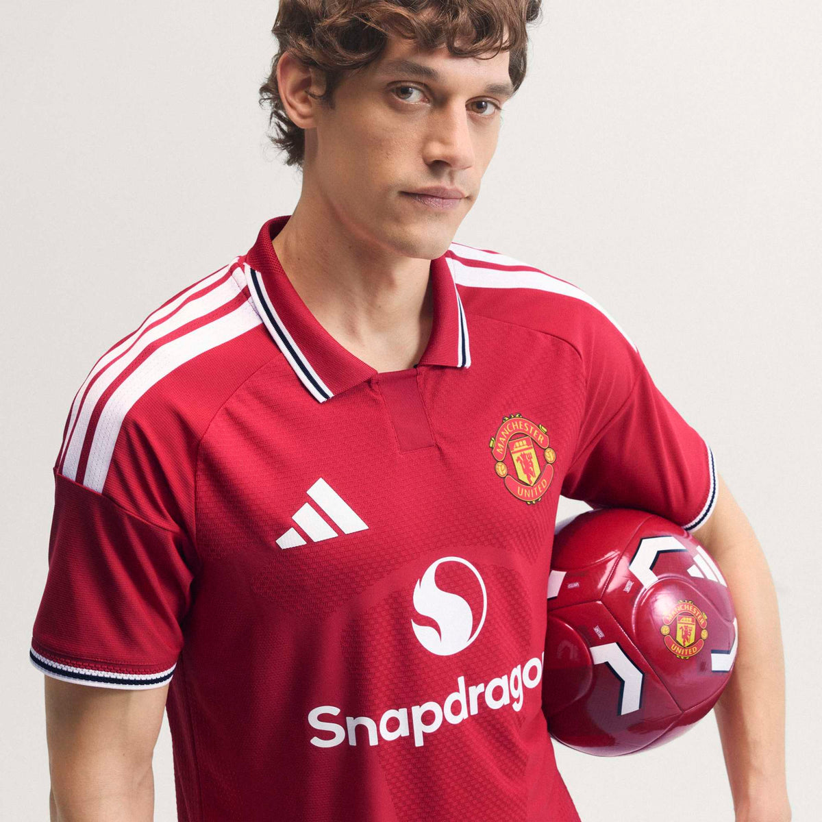Adidas Manchester United 2026/27 Authentic Home Jersey - KA6868