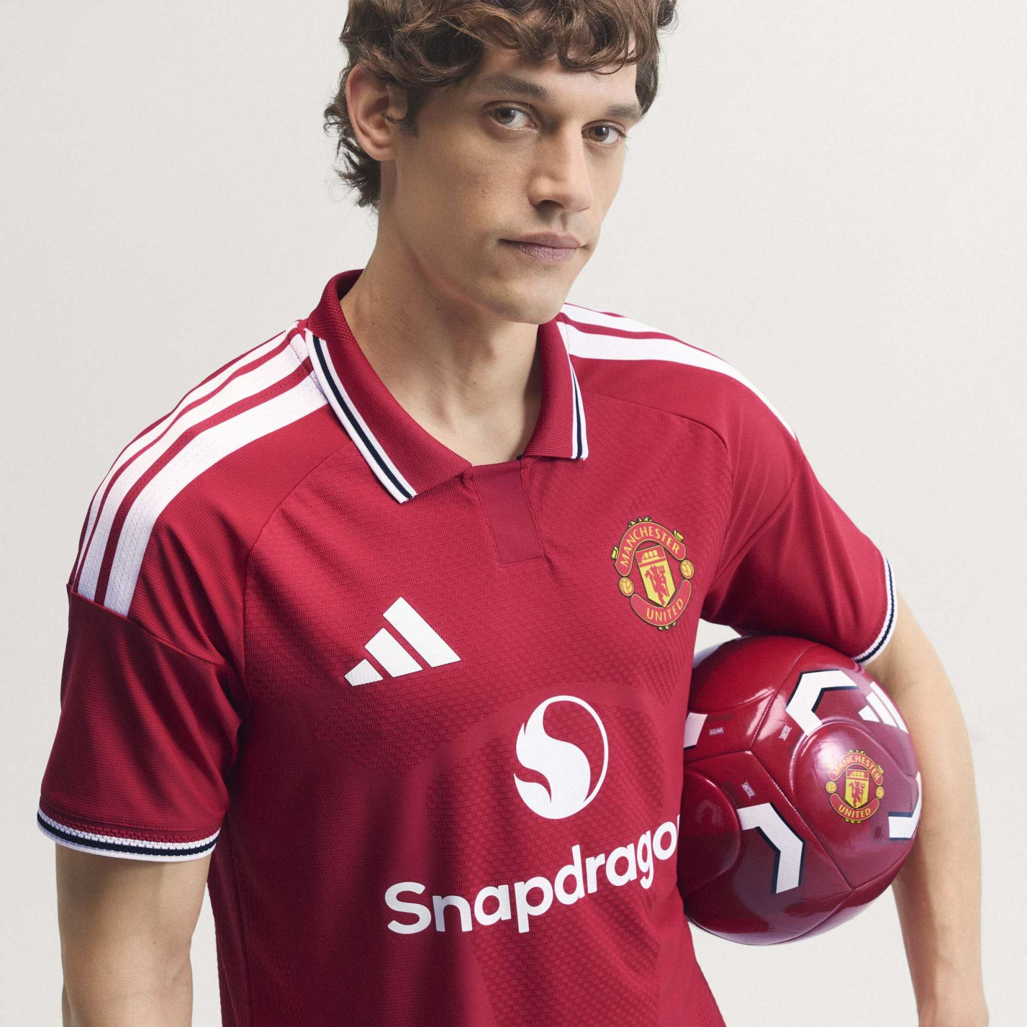 Adidas Manchester United 2026/27 Authentic Home Jersey - KA6868
