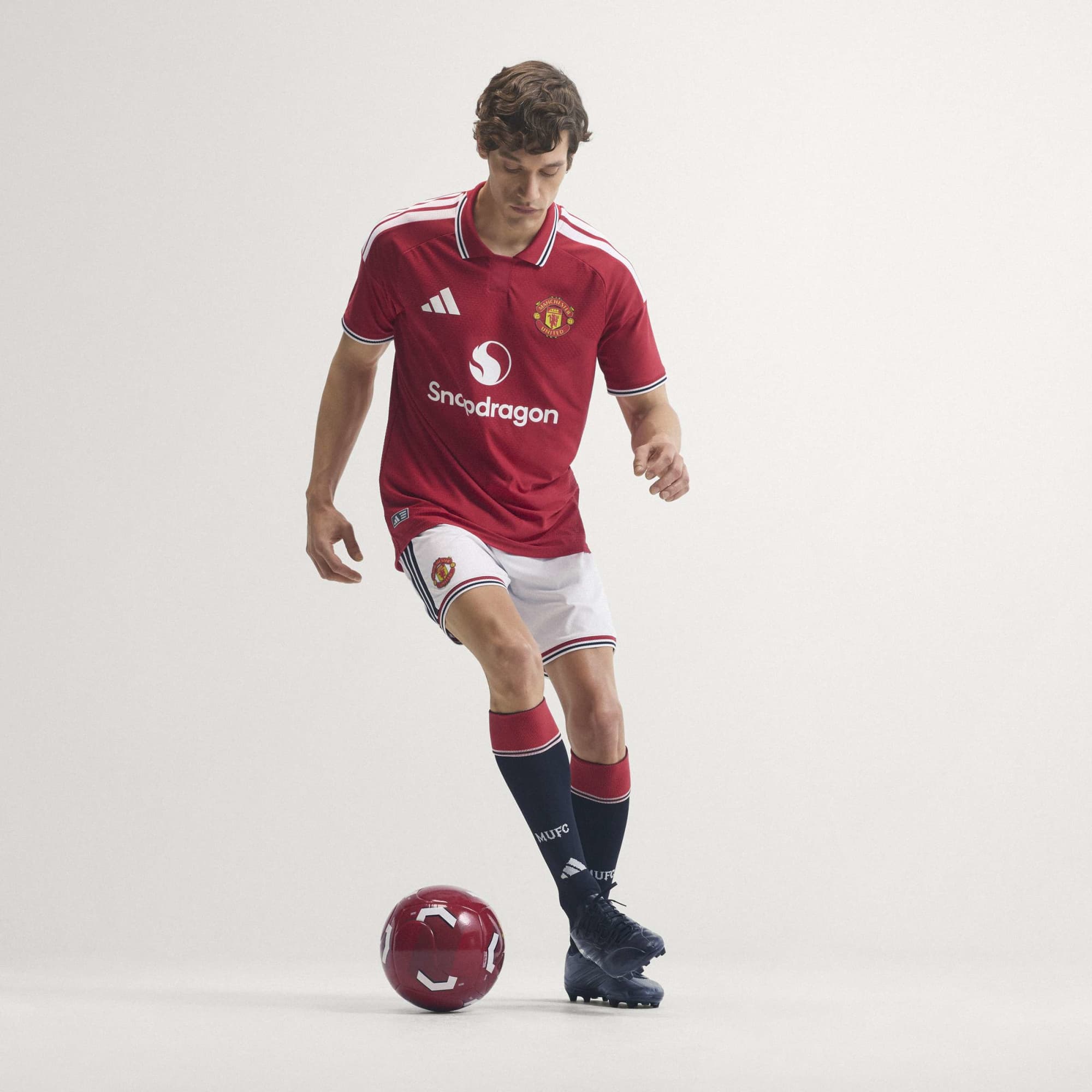 Adidas Manchester United 2026/27 Authentic Home Jersey - KA6868