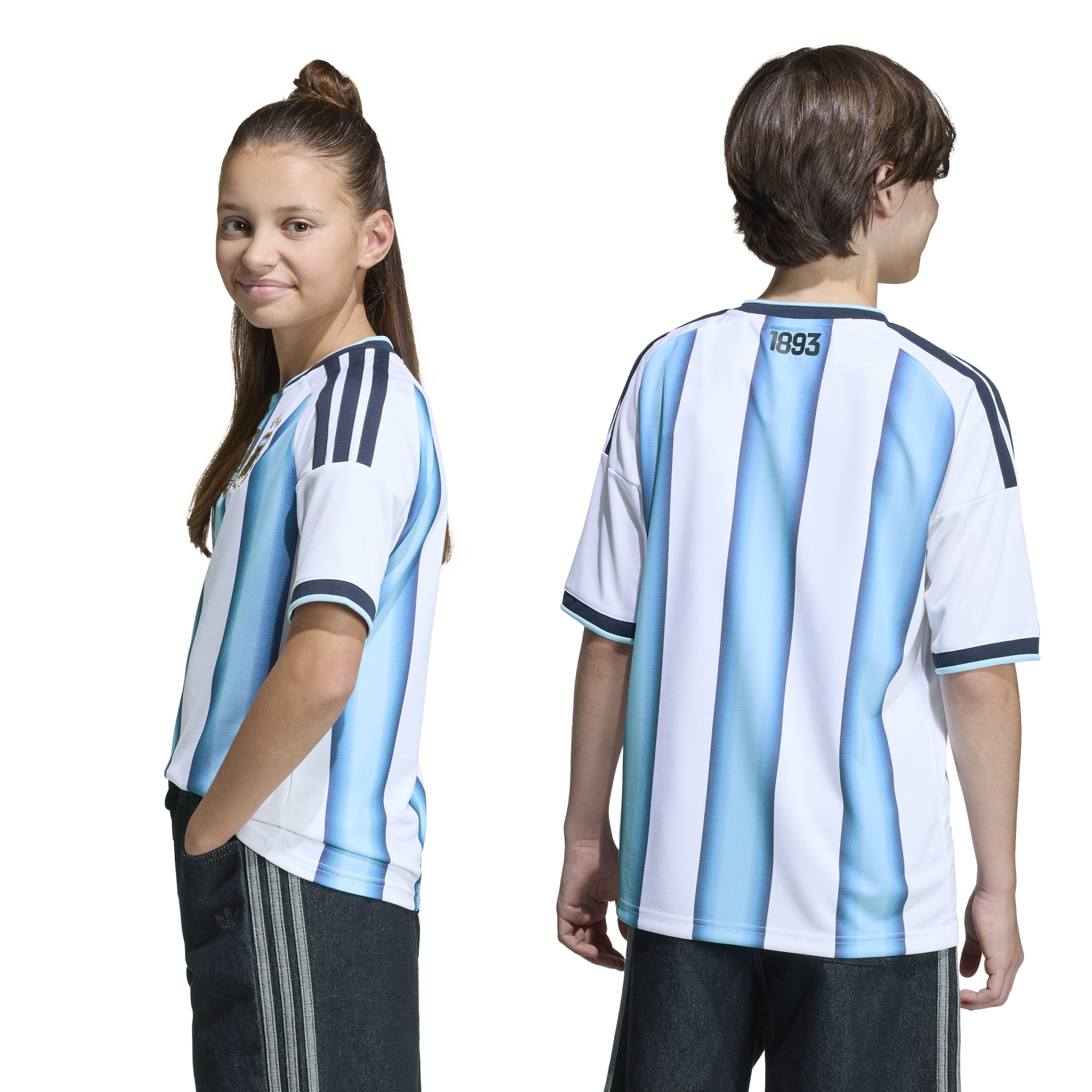 Adidas Argentina 26 Home Replica Kids Jersey - KA8119