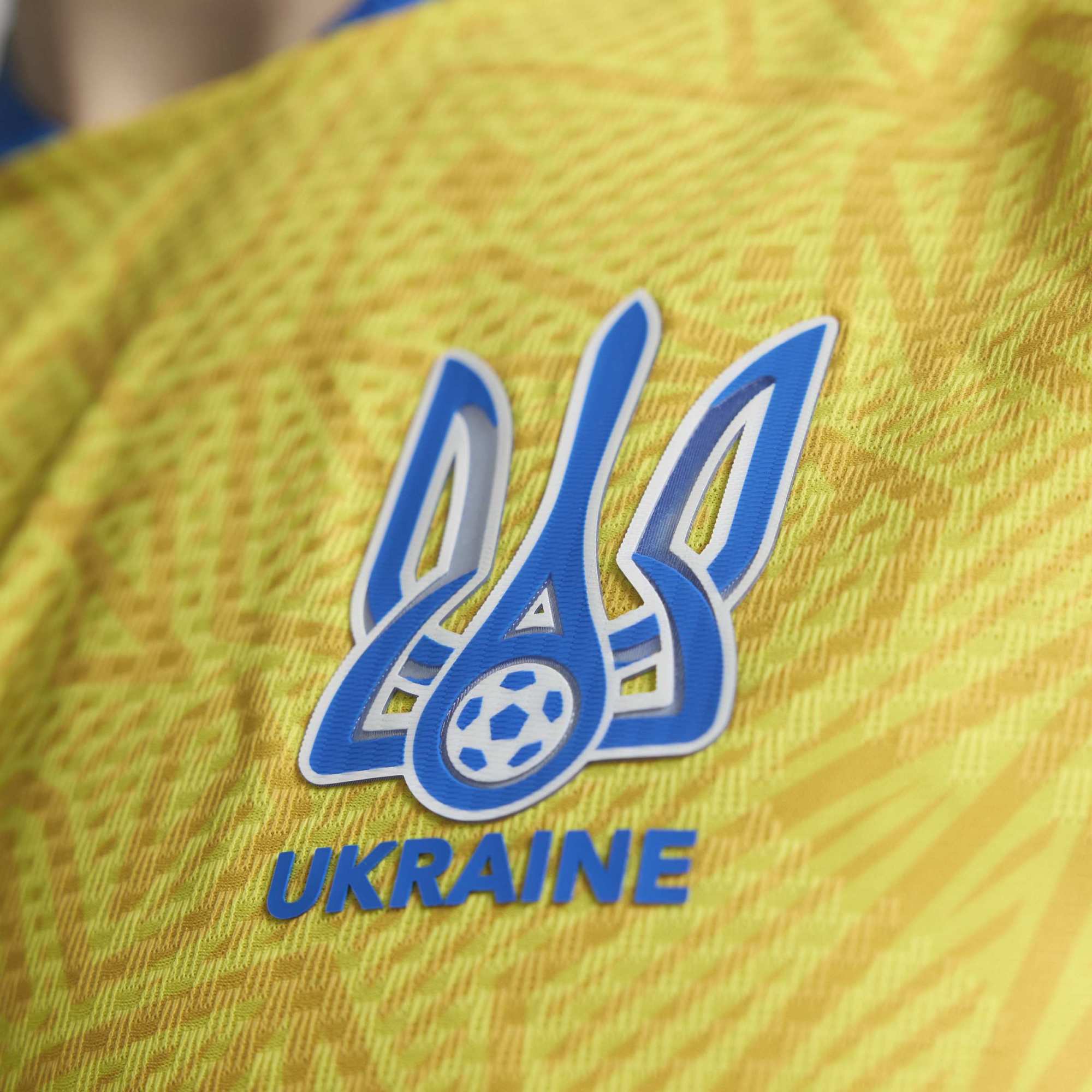 Adidas Ukraine 26 Home Authentic Jersey - KC6032